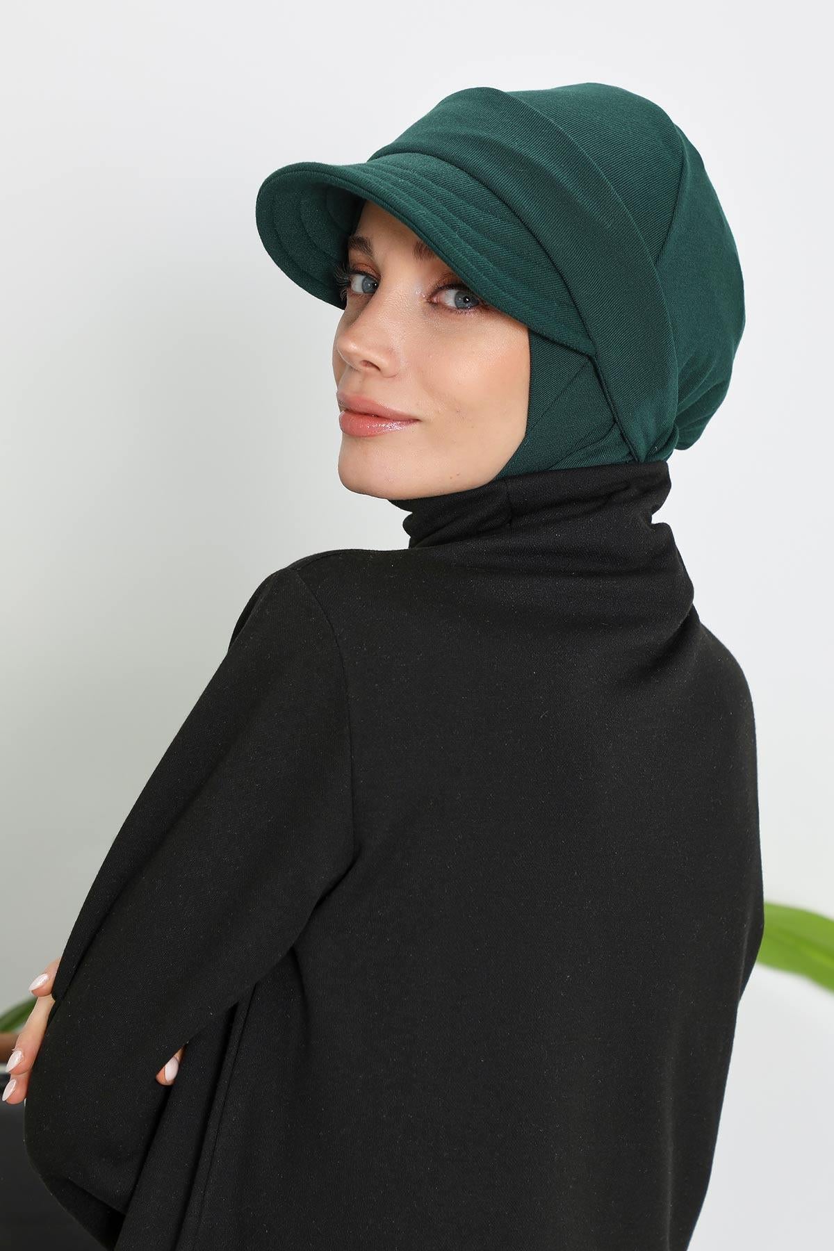 Çıkarılabilir Siperlikli Kışlık Türban,B-82RB
