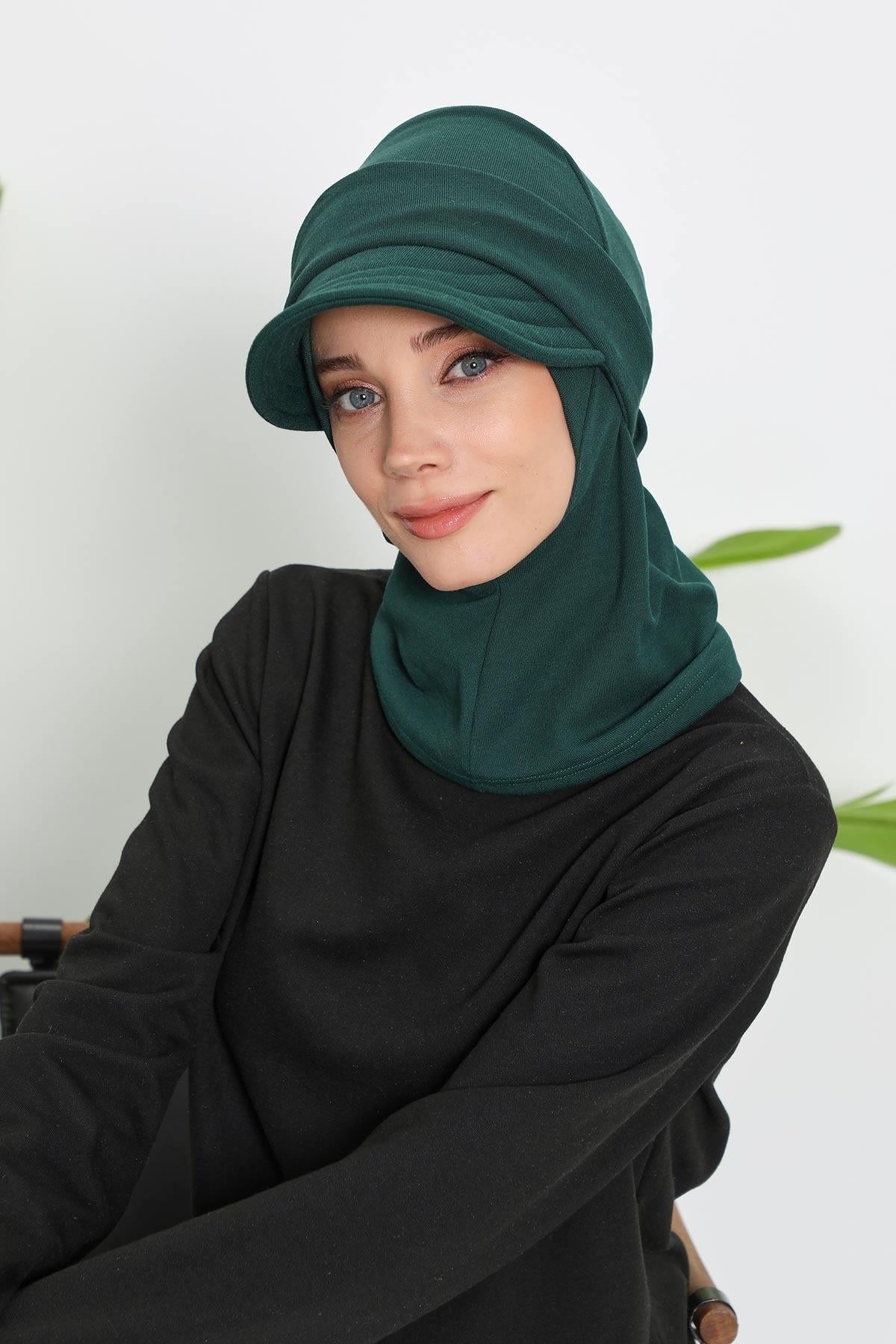 Çıkarılabilir Siperlikli Kışlık Türban,B-82RB
