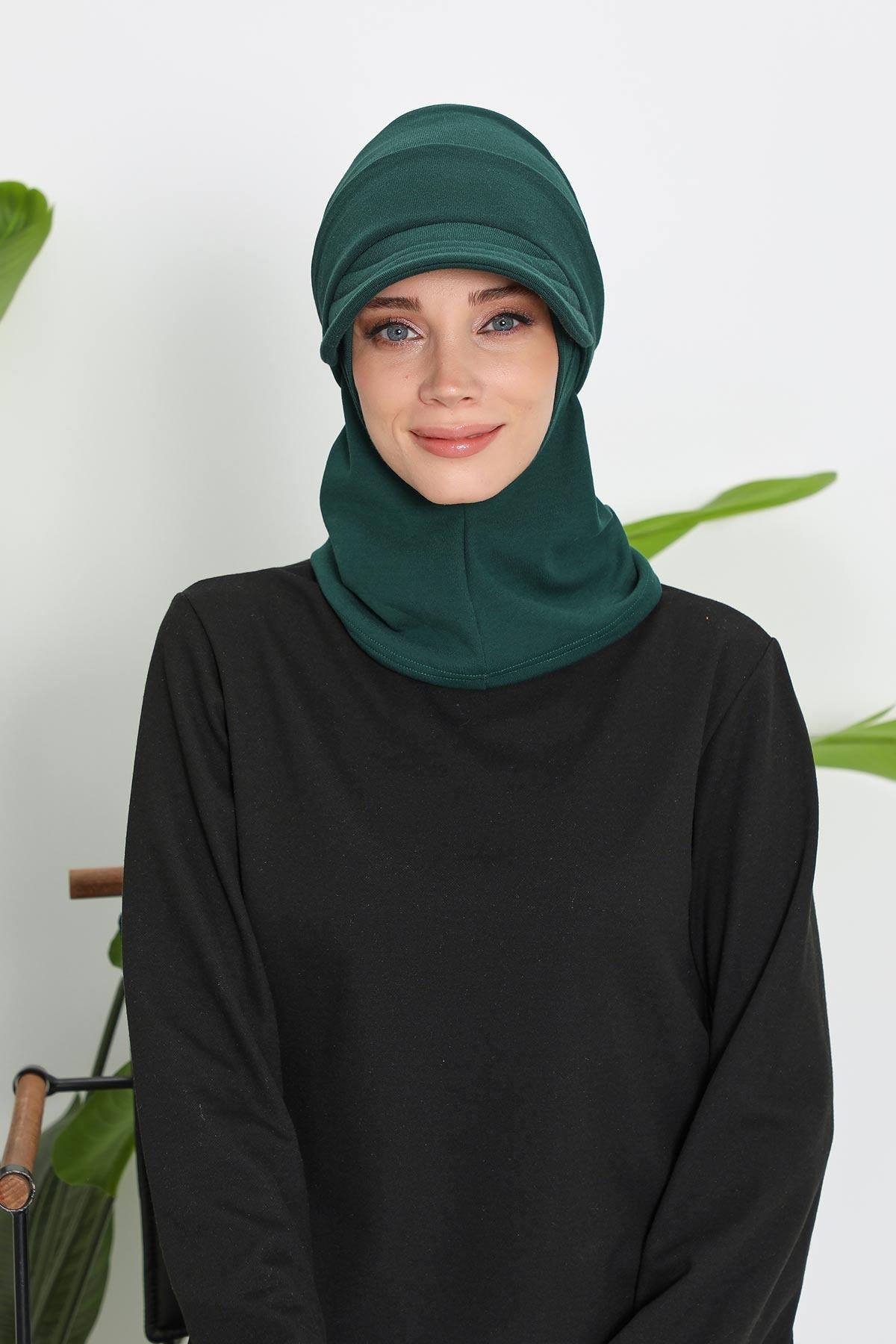 Çıkarılabilir Siperlikli Kışlık Türban,B-82RB