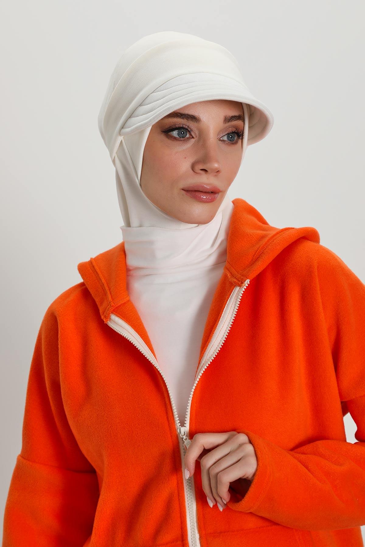 Çıkarılabilir Siperlikli Kışlık Türban,B-82RB