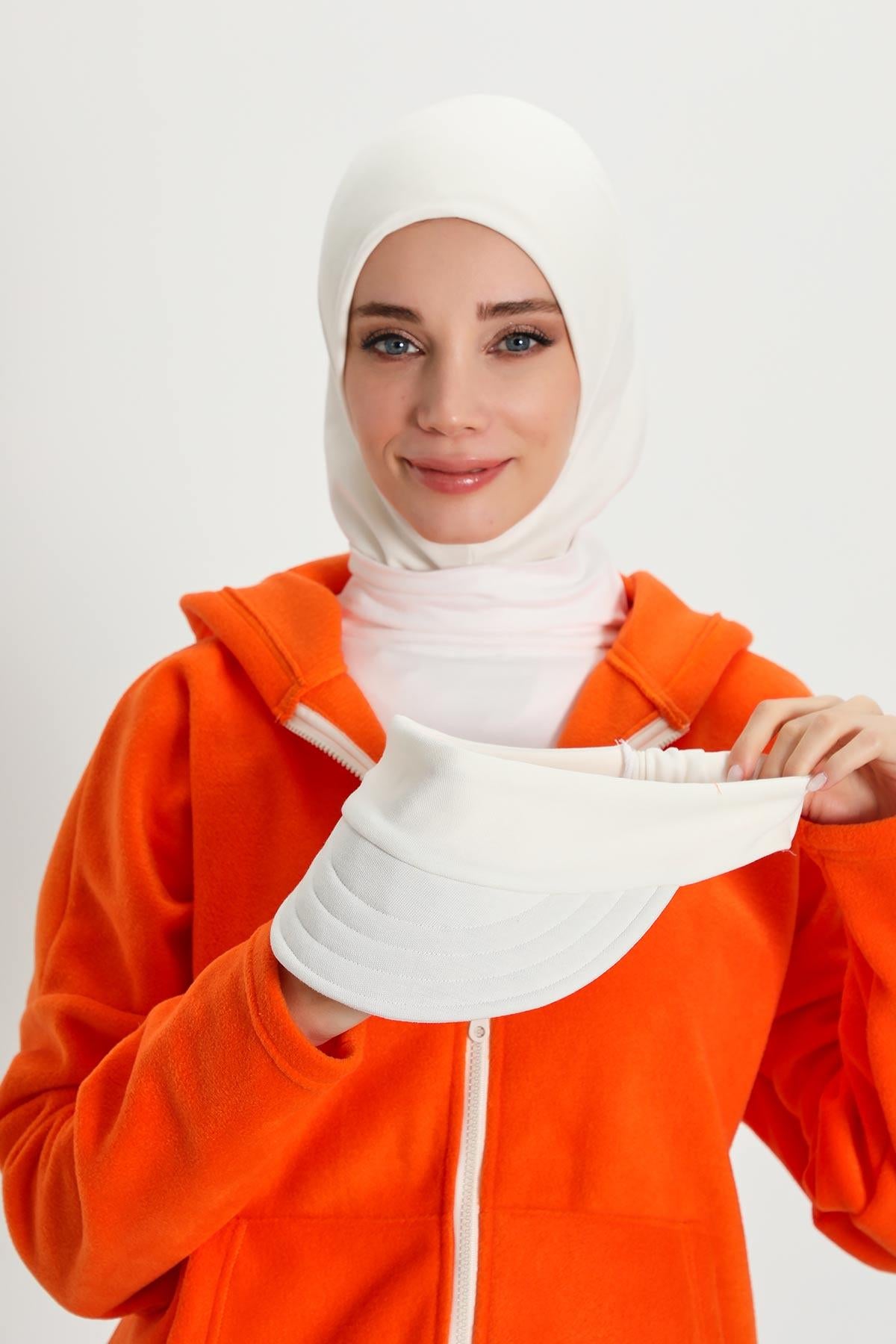 Çıkarılabilir Siperlikli Kışlık Türban,B-82RB