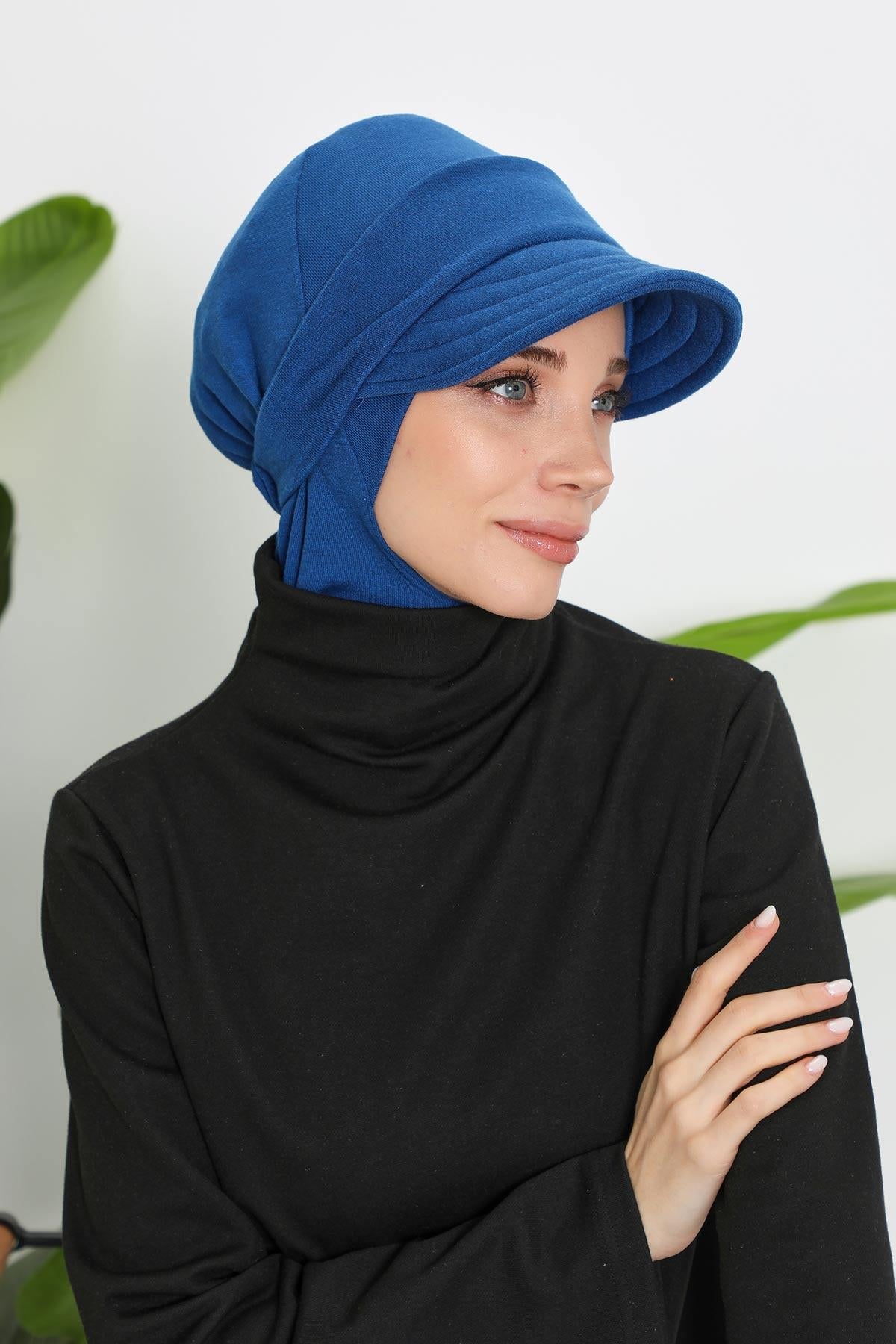 Çıkarılabilir Siperlikli Kışlık Türban,B-82RB