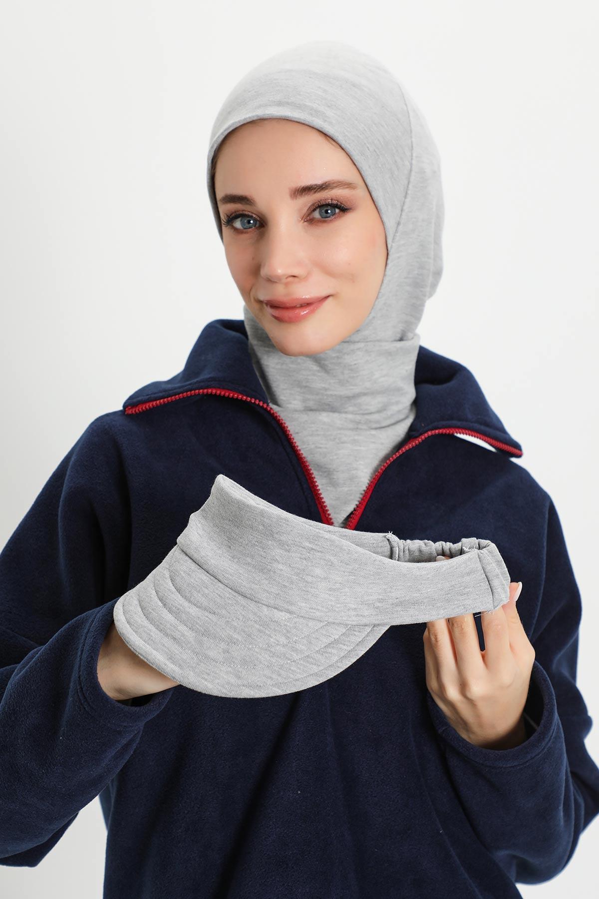 Çıkarılabilir Siperlikli Kışlık Türban,B-82RB