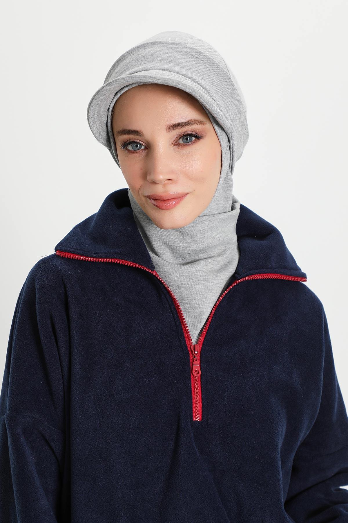 Çıkarılabilir Siperlikli Kışlık Türban,B-82RB