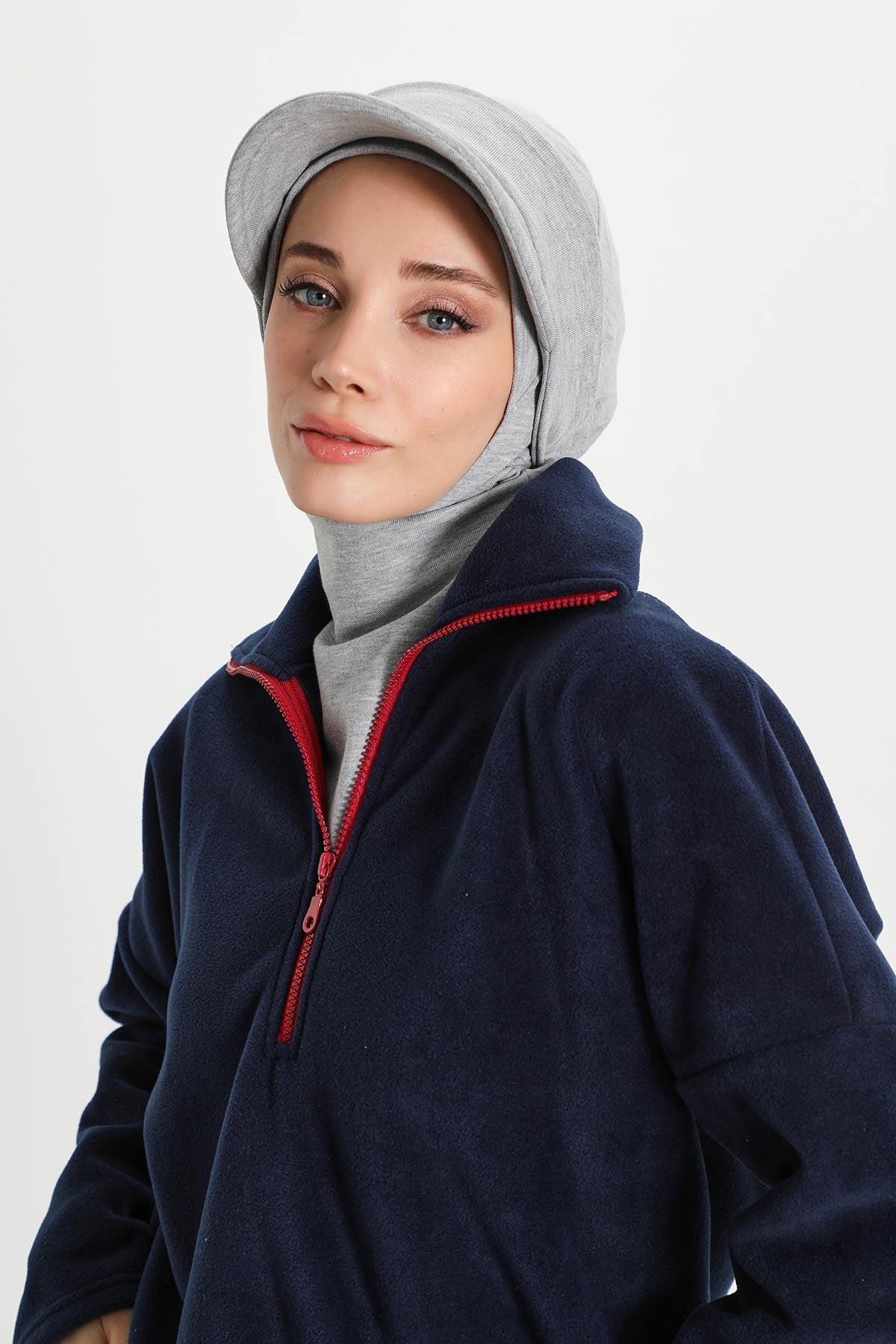 Çıkarılabilir Siperlikli Kışlık Türban,B-82RB