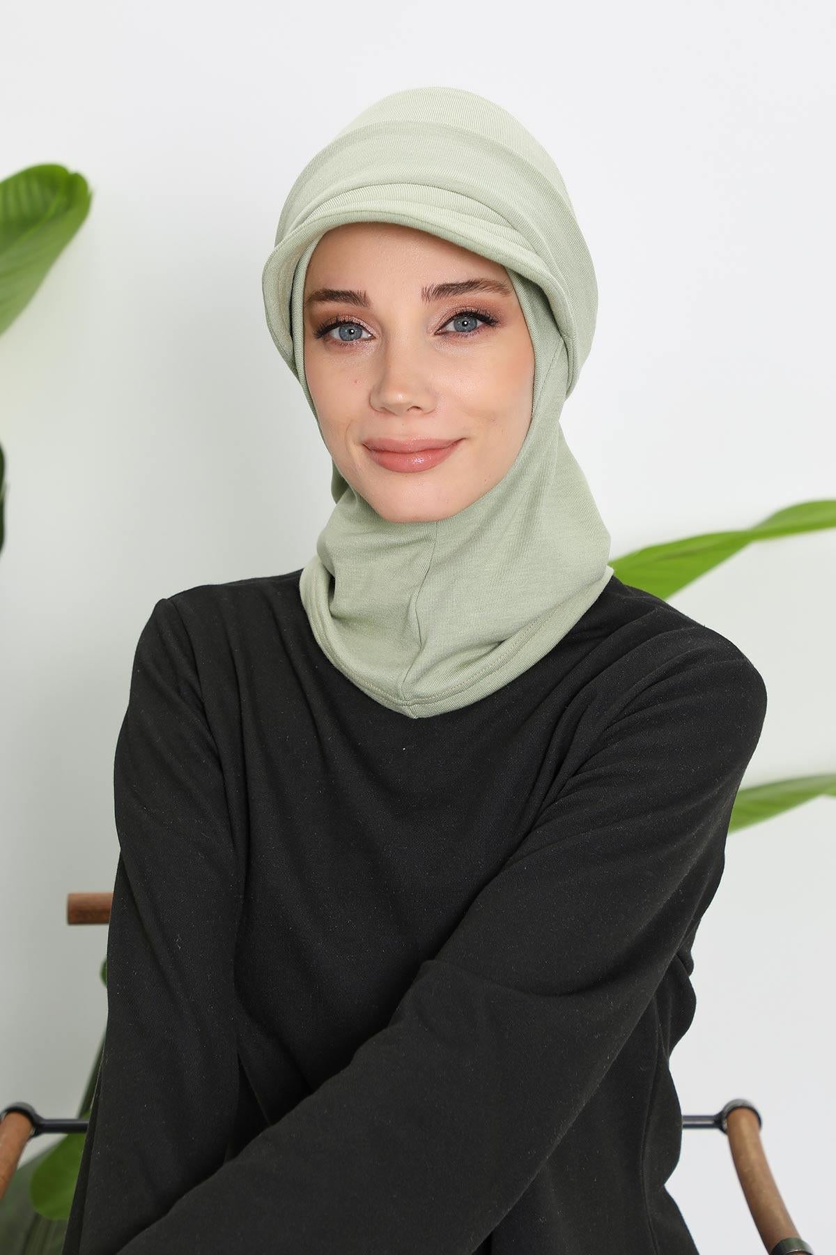 Çıkarılabilir Siperlikli Kışlık Türban,B-82RB