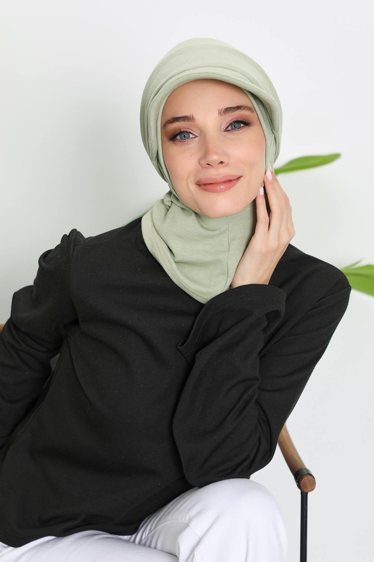 Çıkarılabilir Siperlikli Kışlık Türban,B-82RB