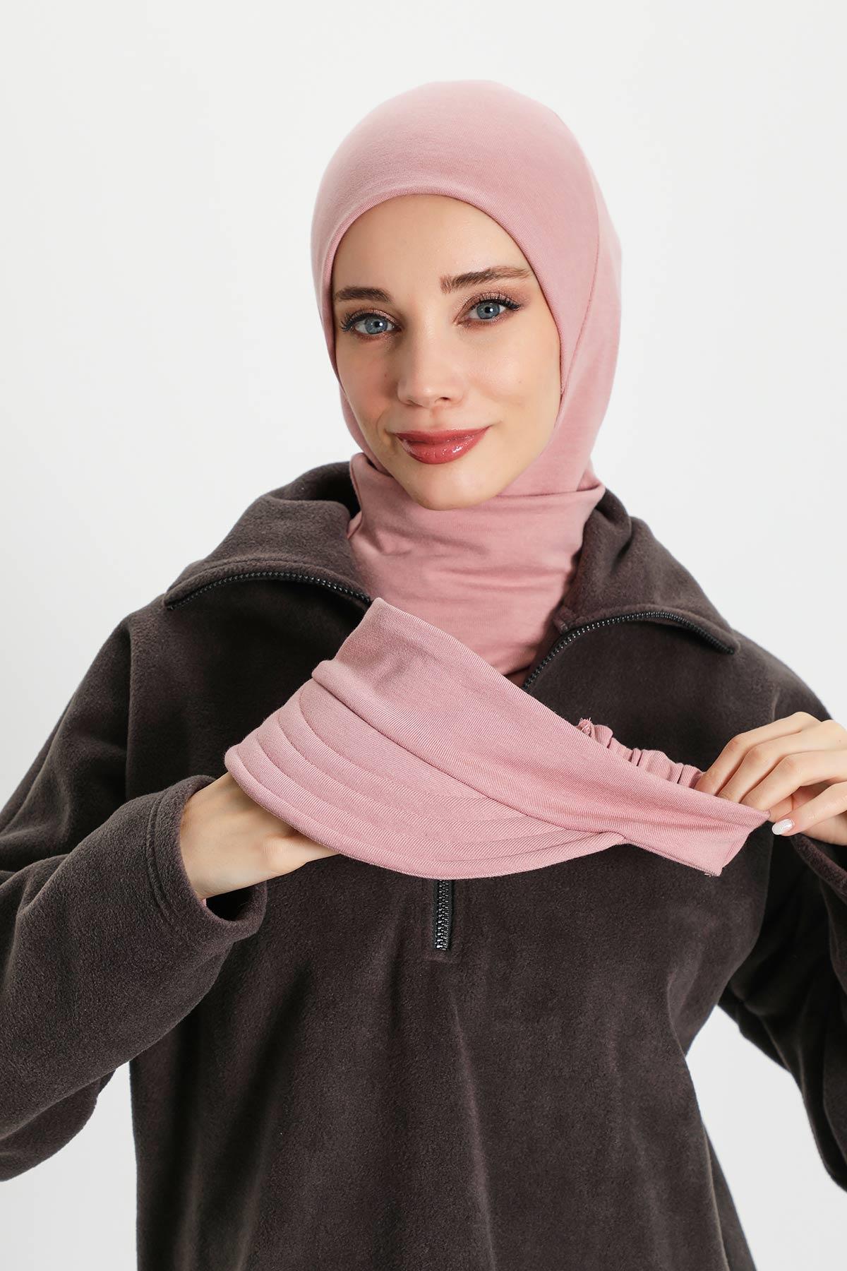 Çıkarılabilir Siperlikli Kışlık Türban,B-82RB