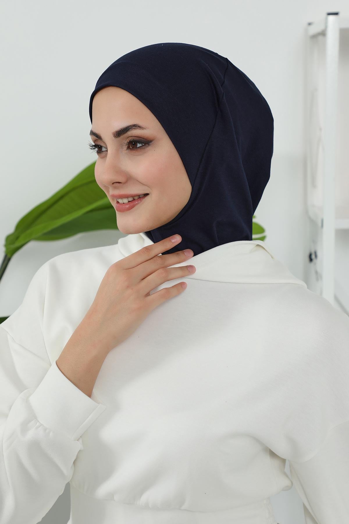 Çıkarılabilir Siperlikli Tesettür Bone,B-82