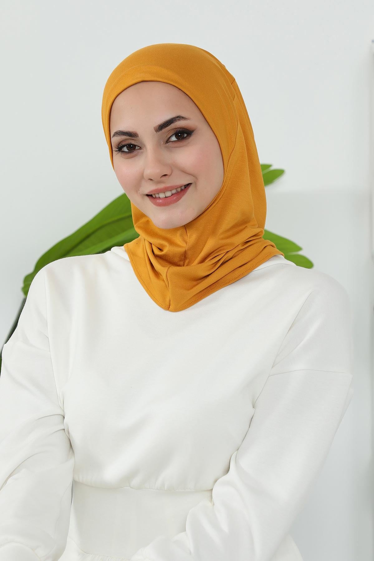 Çıkarılabilir Siperlikli Tesettür Bone,B-82