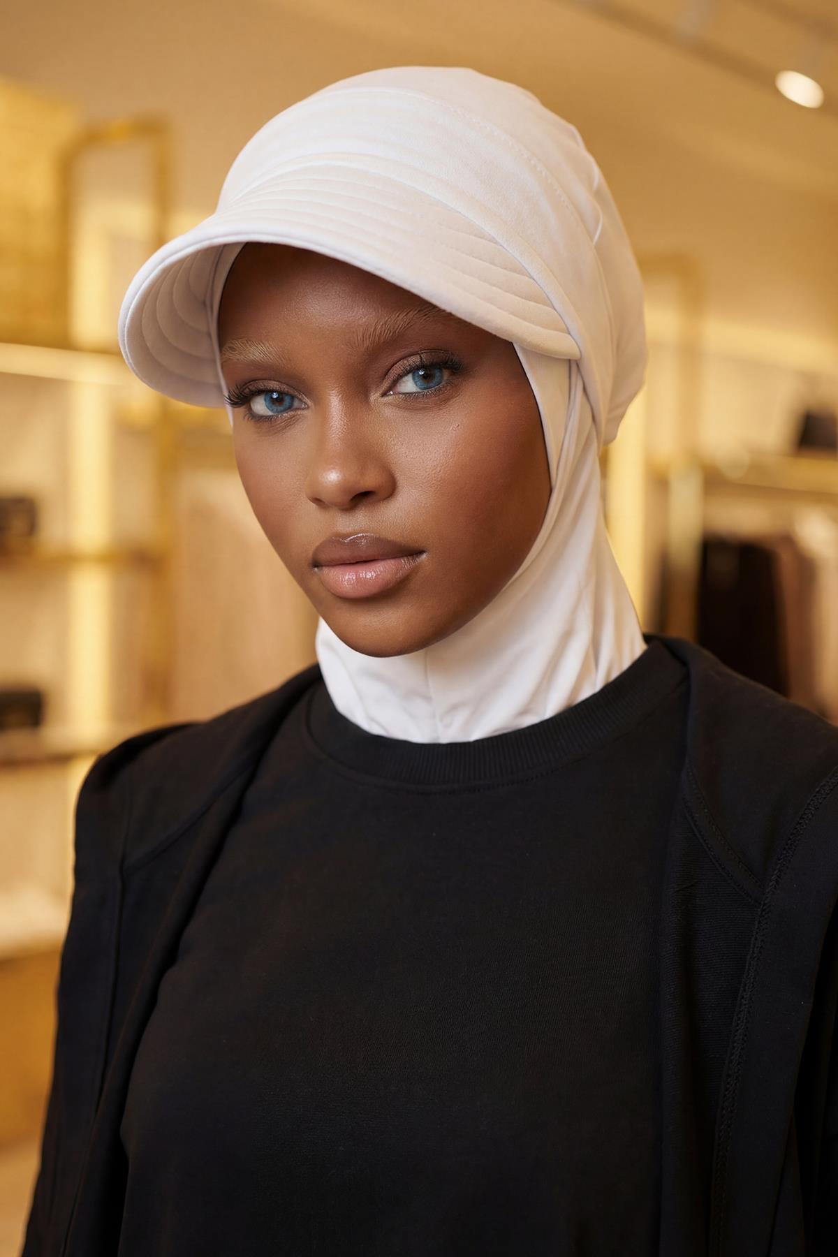 Çıkarılabilir Siperlikli Tesettür Bone,B-82