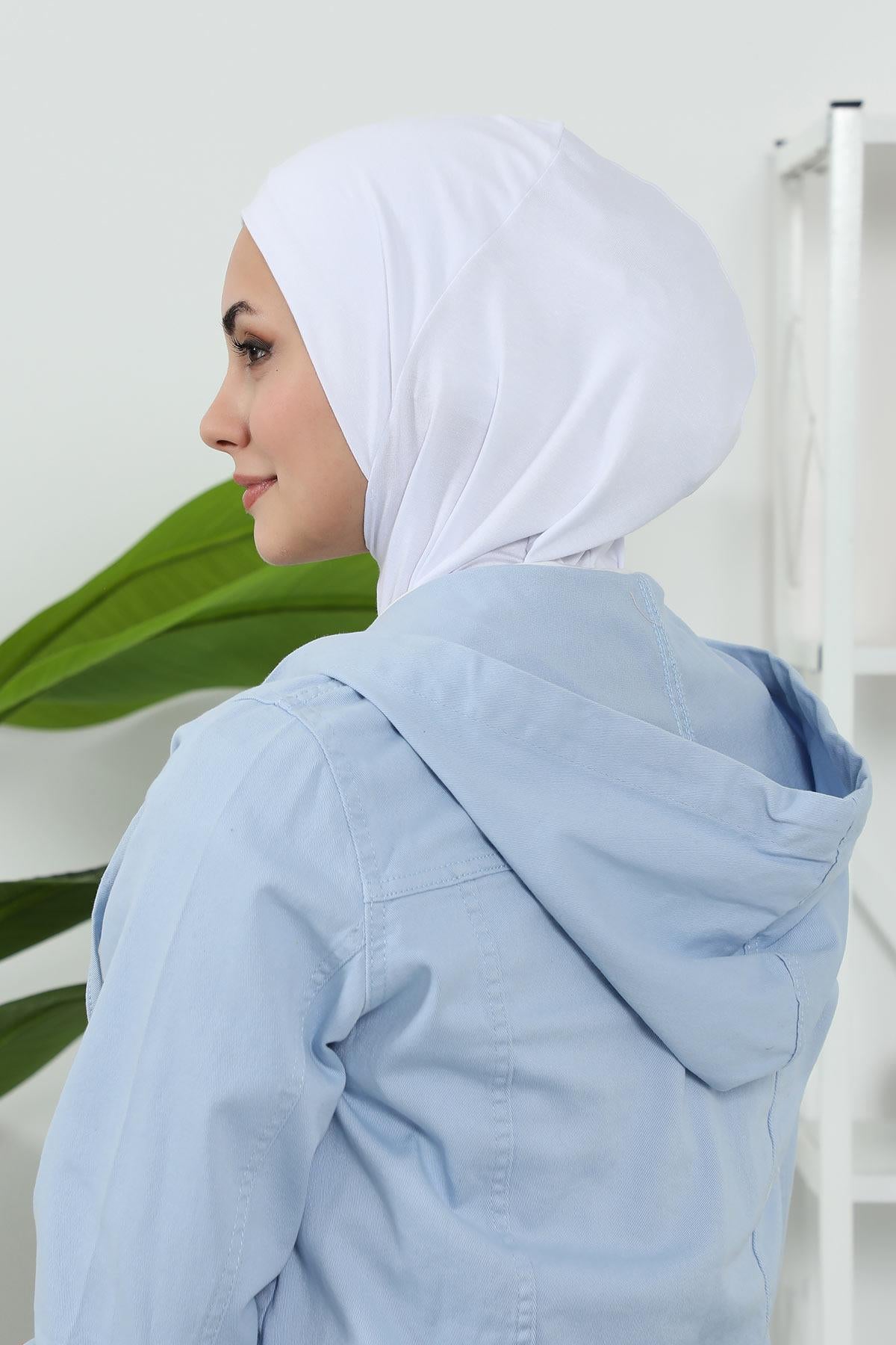 Çıkarılabilir Siperlikli Tesettür Bone,B-82