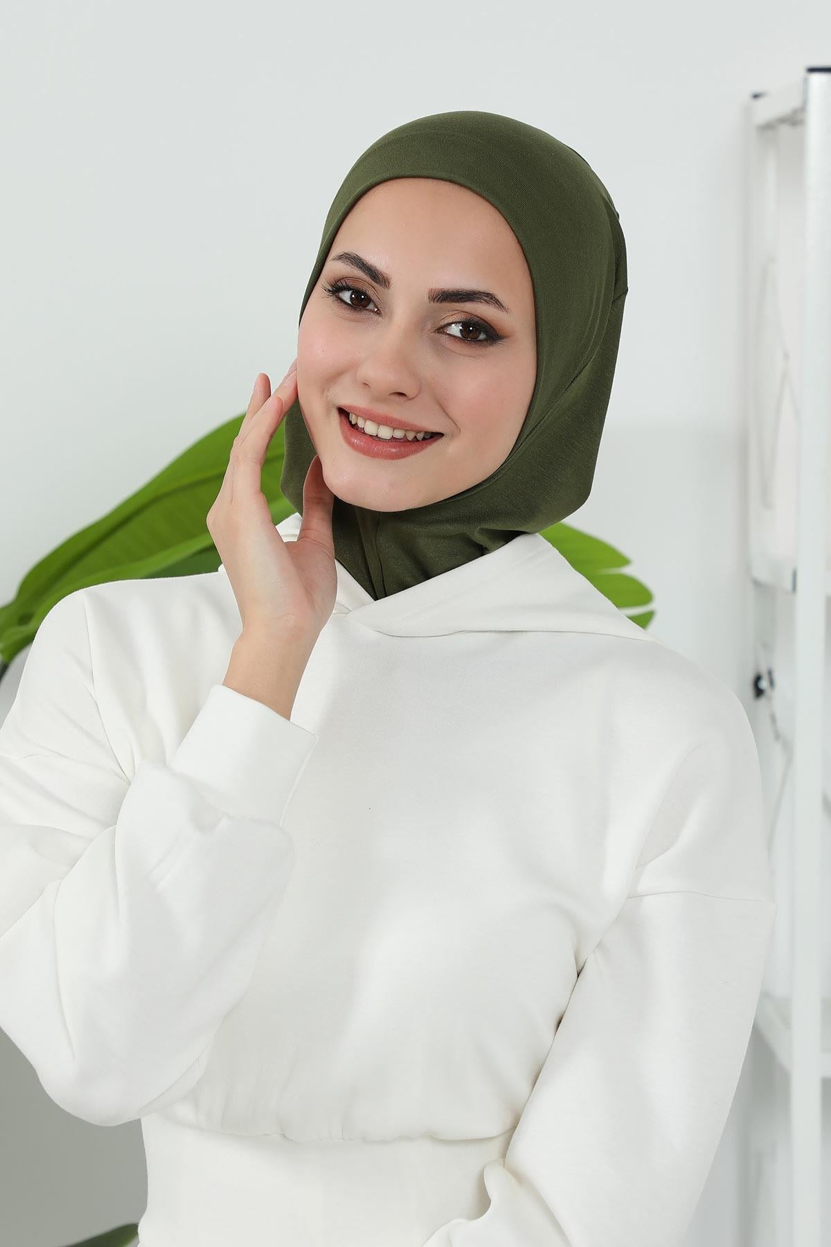 Çıkarılabilir Siperlikli Tesettür Bone,B-82