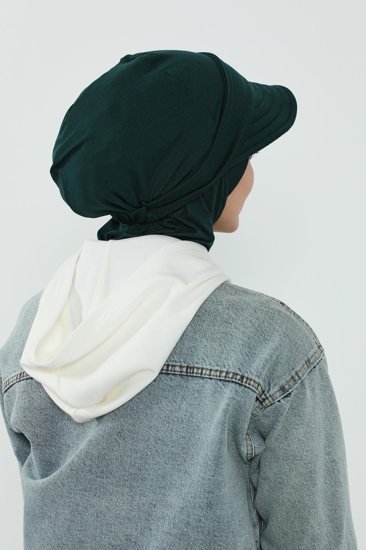 Çıkarılabilir Siperlikli Tesettür Bone,B-82