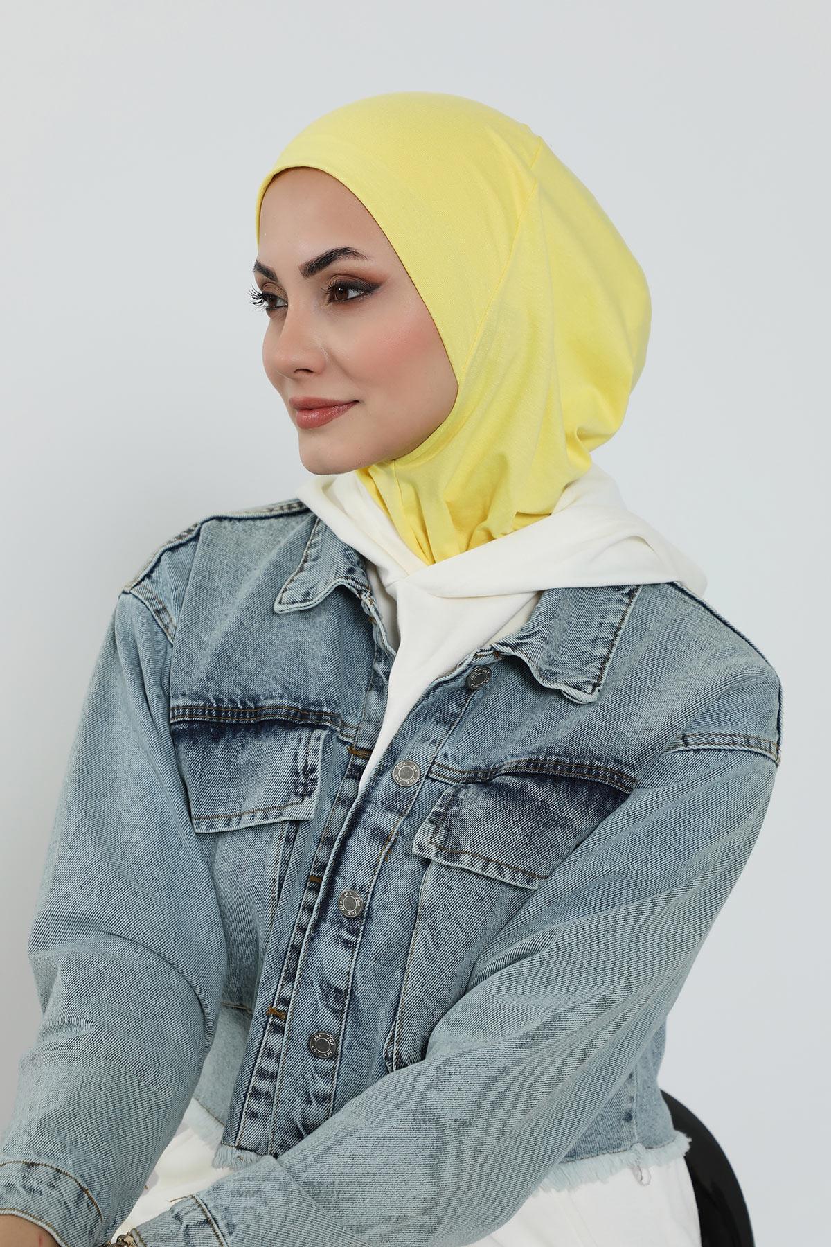 Çıkarılabilir Siperlikli Tesettür Bone,B-82