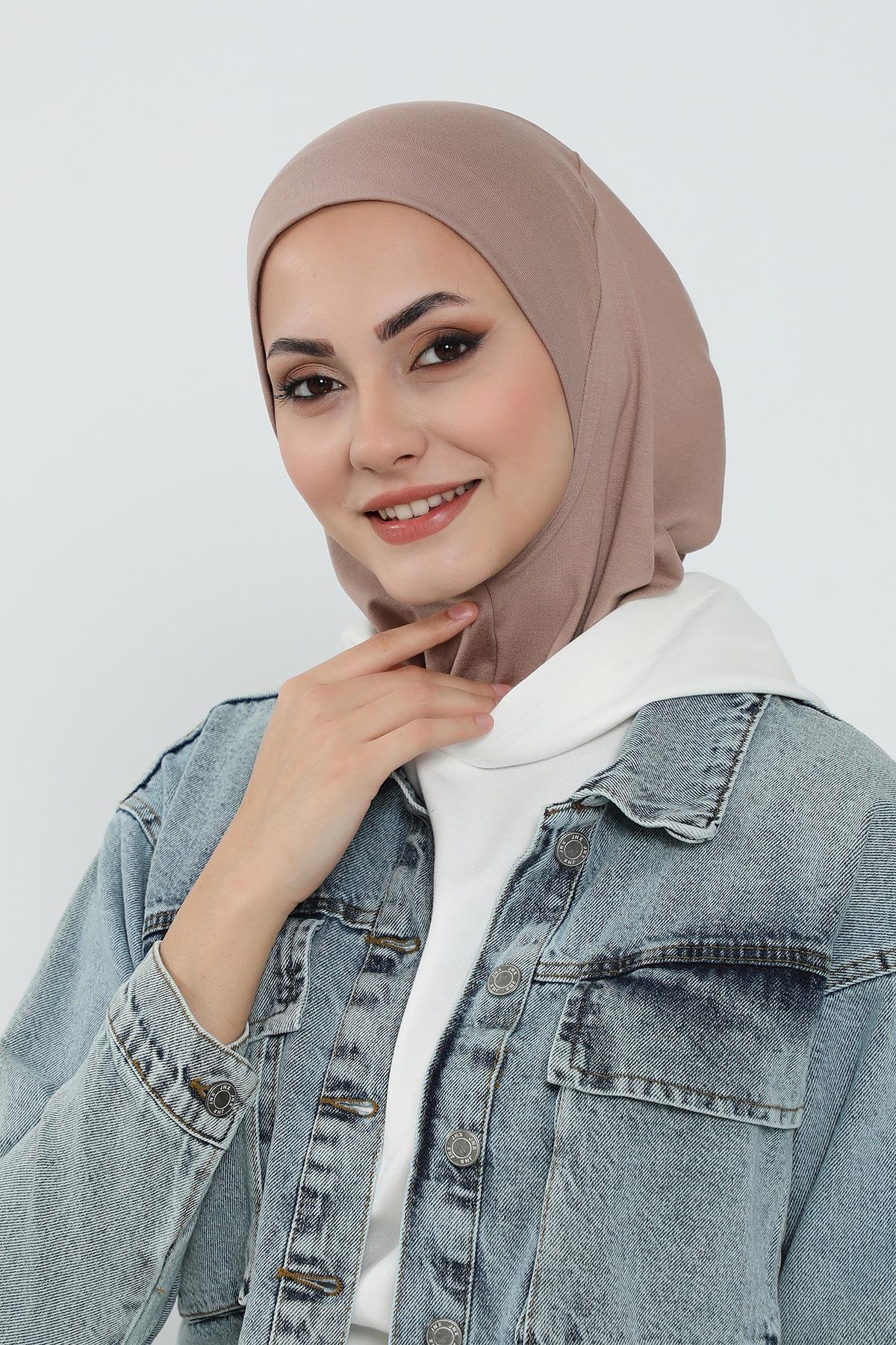 Çıkarılabilir Siperlikli Tesettür Bone,B-82