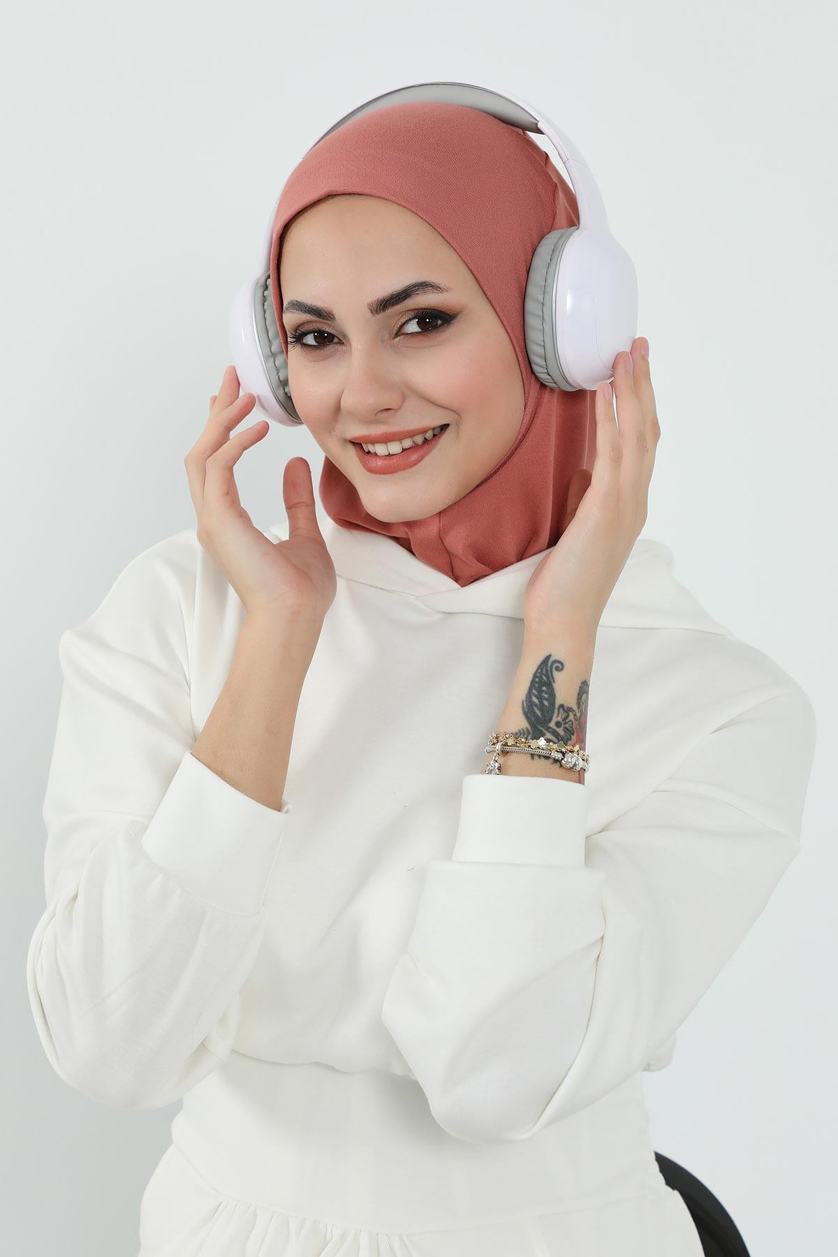 Çıkarılabilir Siperlikli Tesettür Bone,B-82