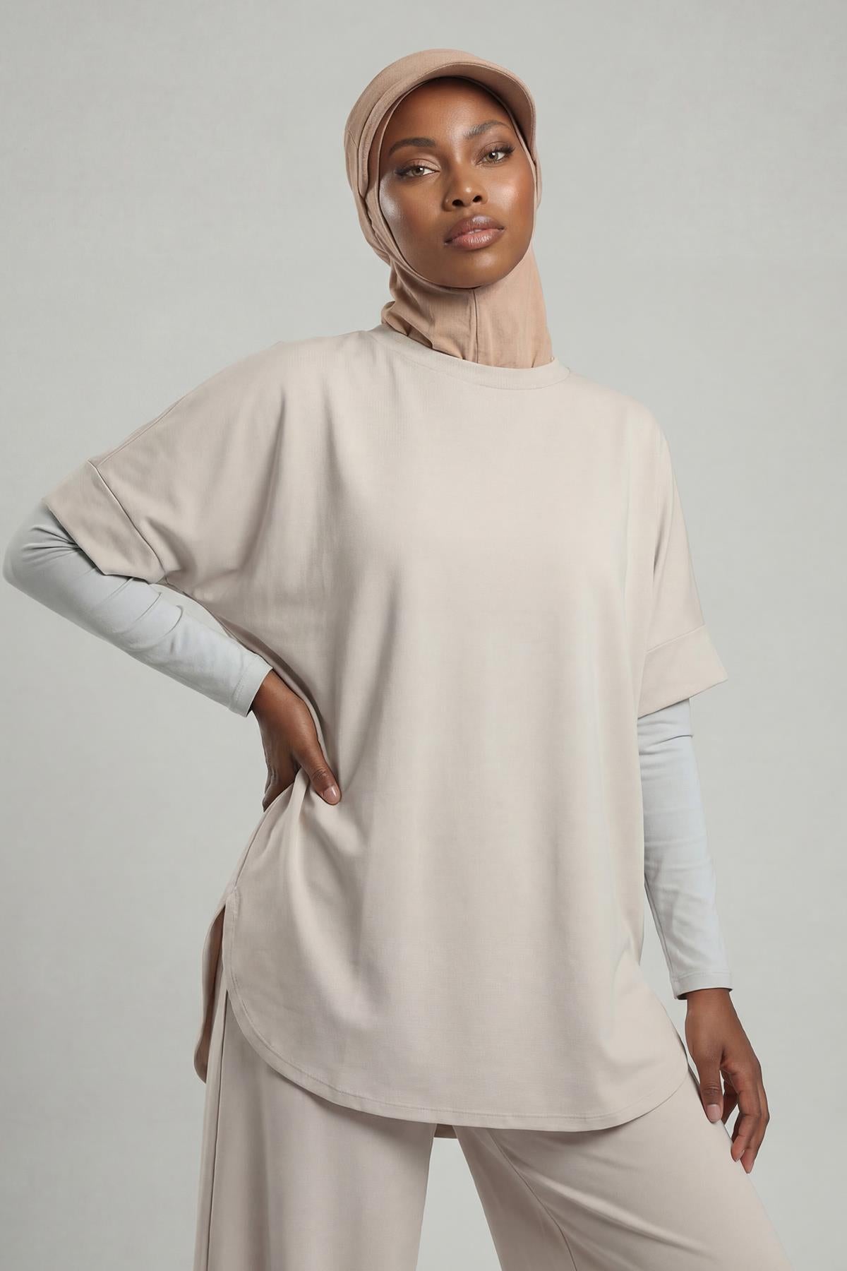 Çıkarılabilir Siperlikli Tesettür Bone,B-82