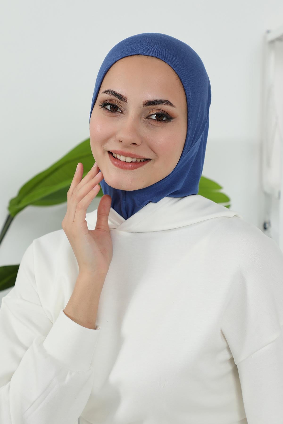 Çıkarılabilir Siperlikli Tesettür Bone,B-82