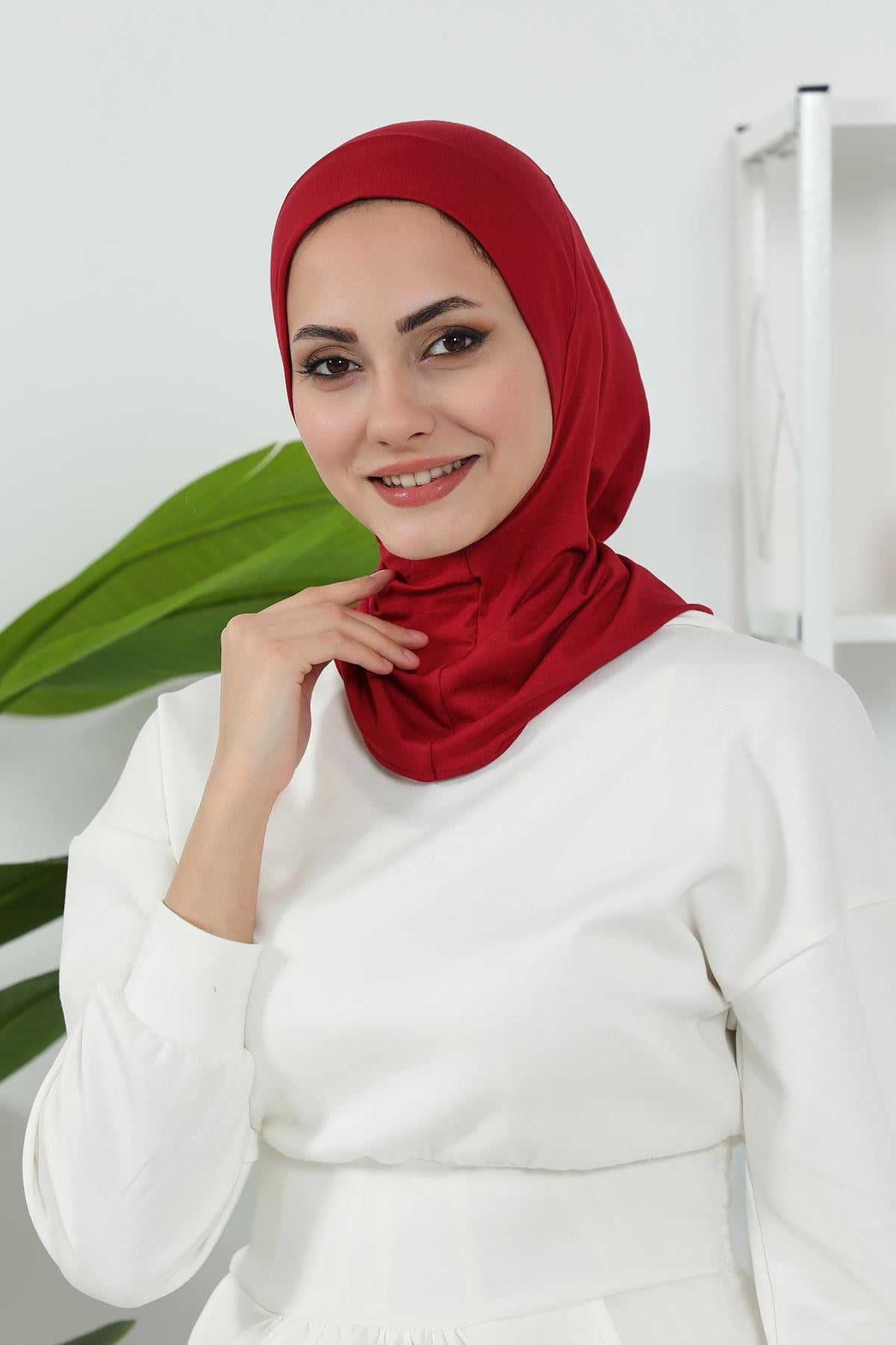 Çıkarılabilir Siperlikli Tesettür Bone,B-82