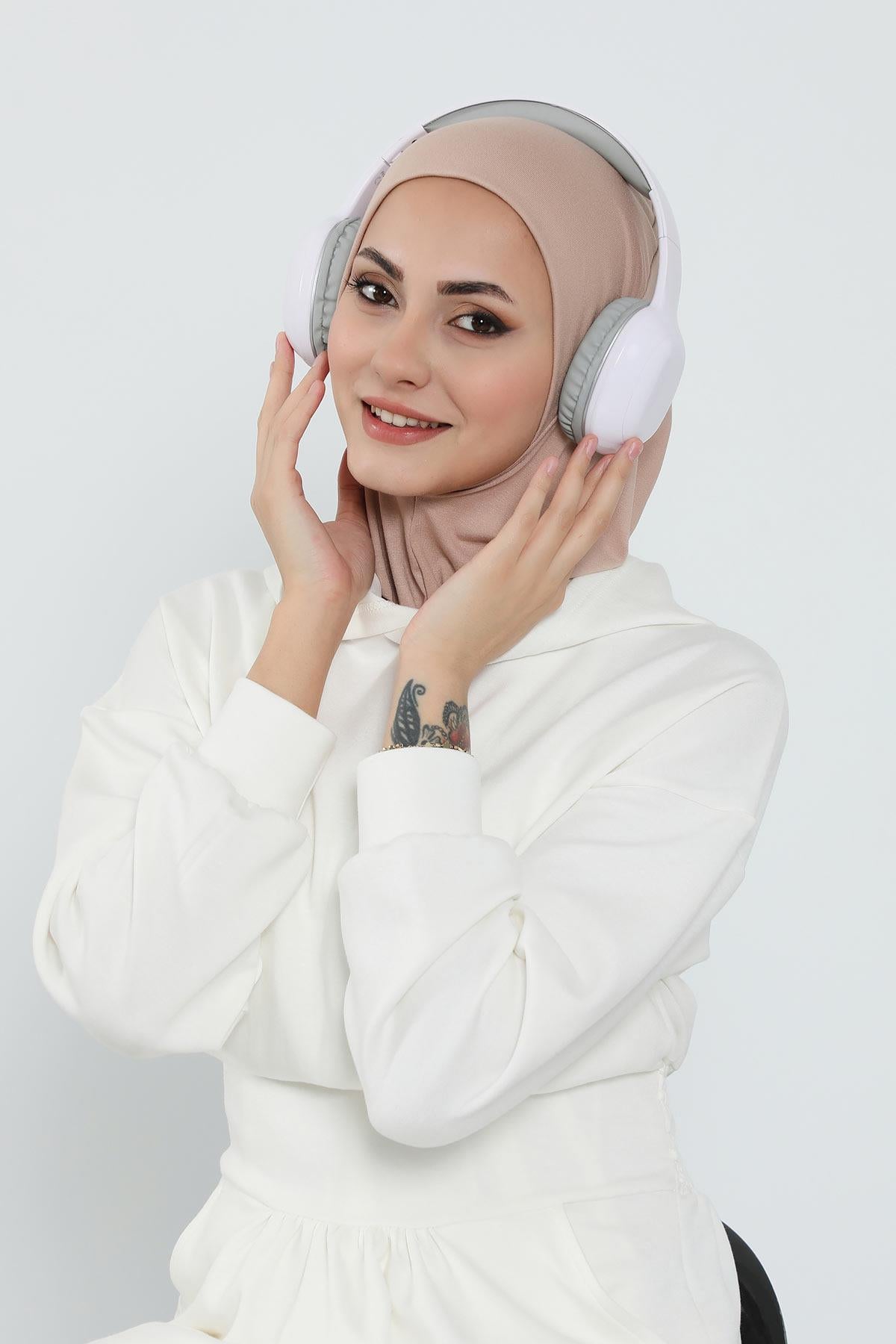 Çıkarılabilir Siperlikli Tesettür Bone,B-82