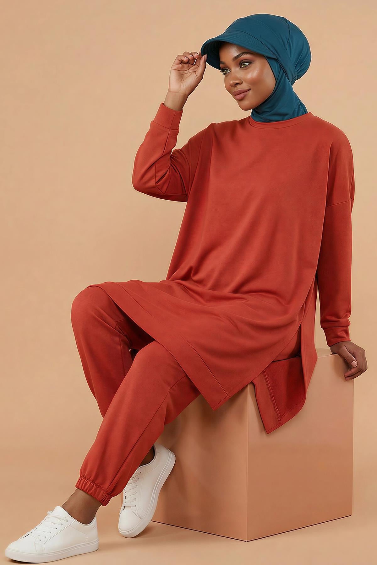 Çıkarılabilir Siperlikli Tesettür Bone,B-82