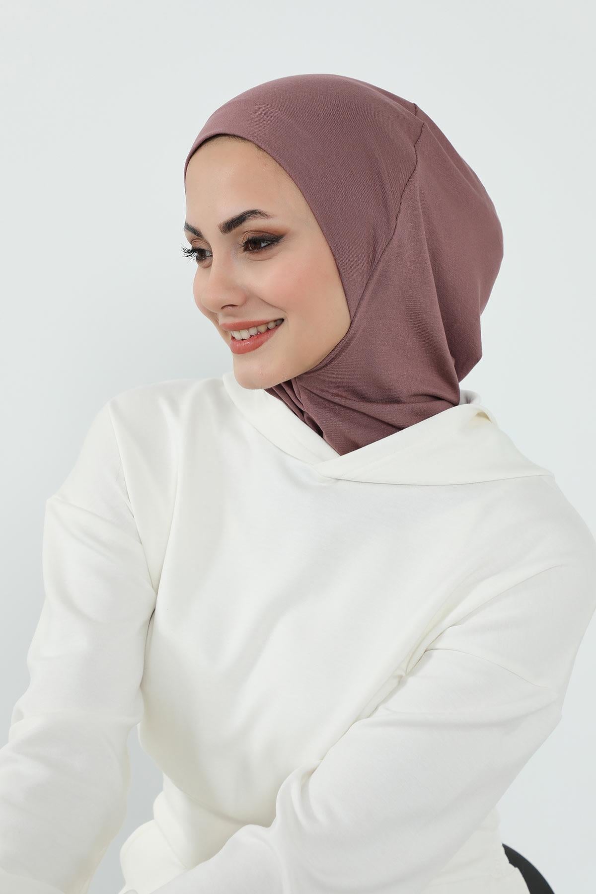 Çıkarılabilir Siperlikli Tesettür Bone,B-82
