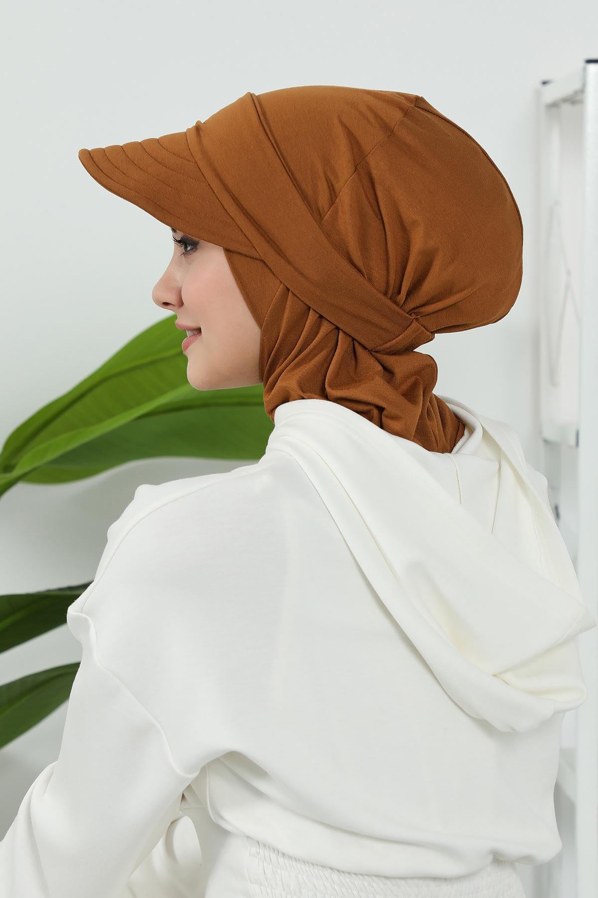 Çıkarılabilir Siperlikli Tesettür Bone,B-82