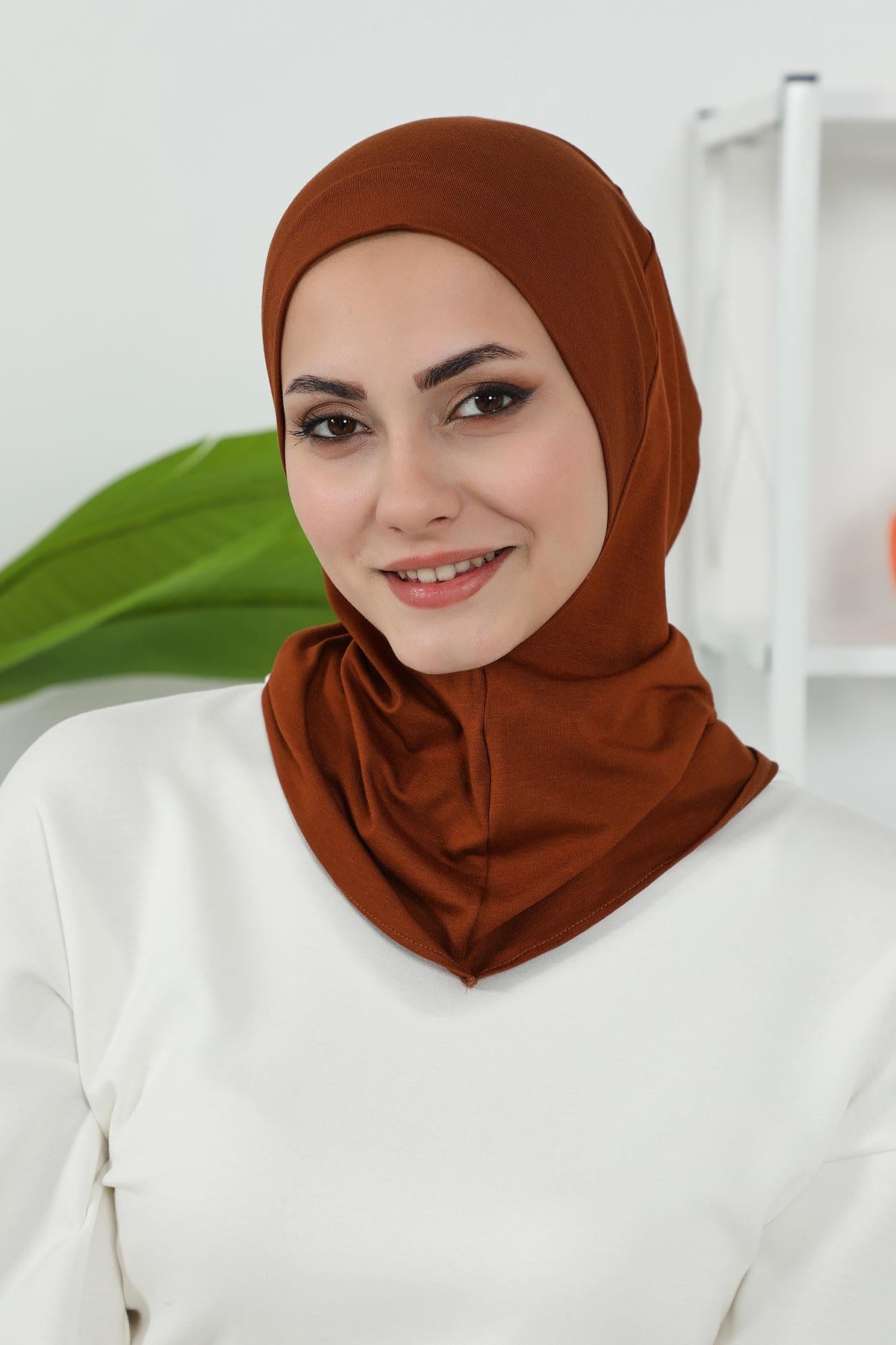 Çıkarılabilir Siperlikli Tesettür Bone,B-82