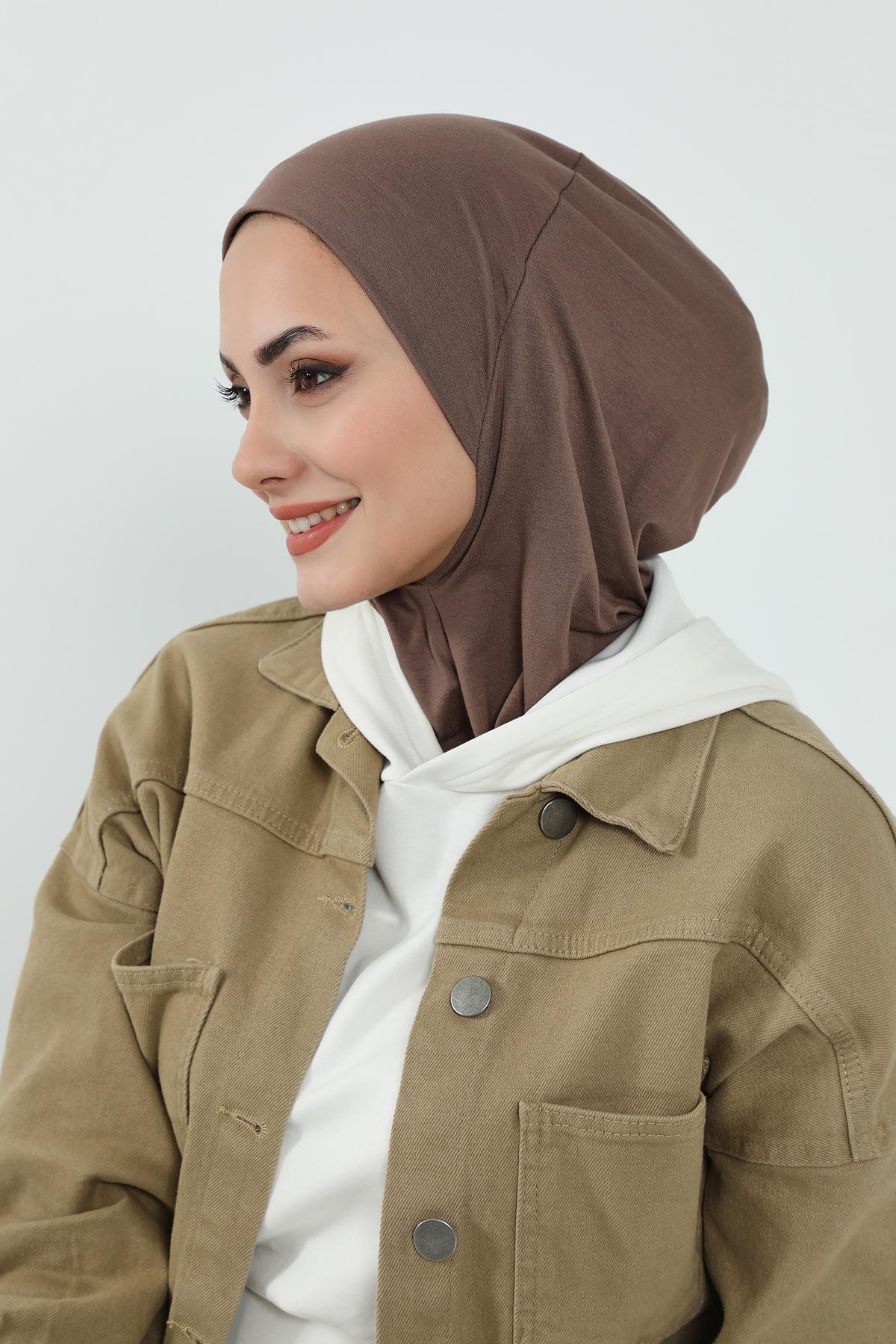 Çıkarılabilir Siperlikli Tesettür Bone,B-82