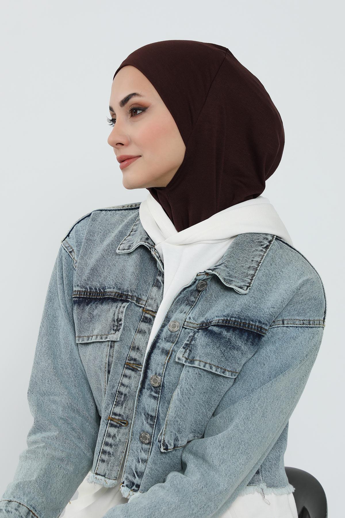 Çıkarılabilir Siperlikli Tesettür Bone,B-82