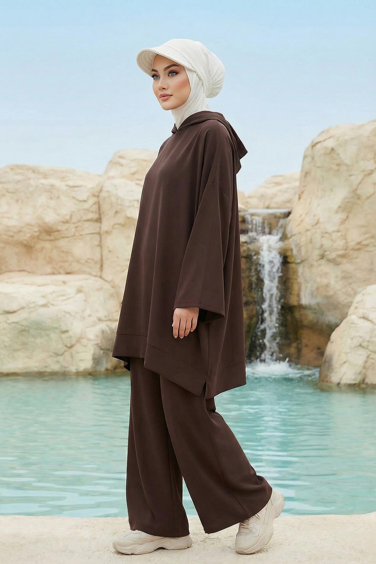 Çıkarılabilir Siperlikli Tesettür Bone,B-82