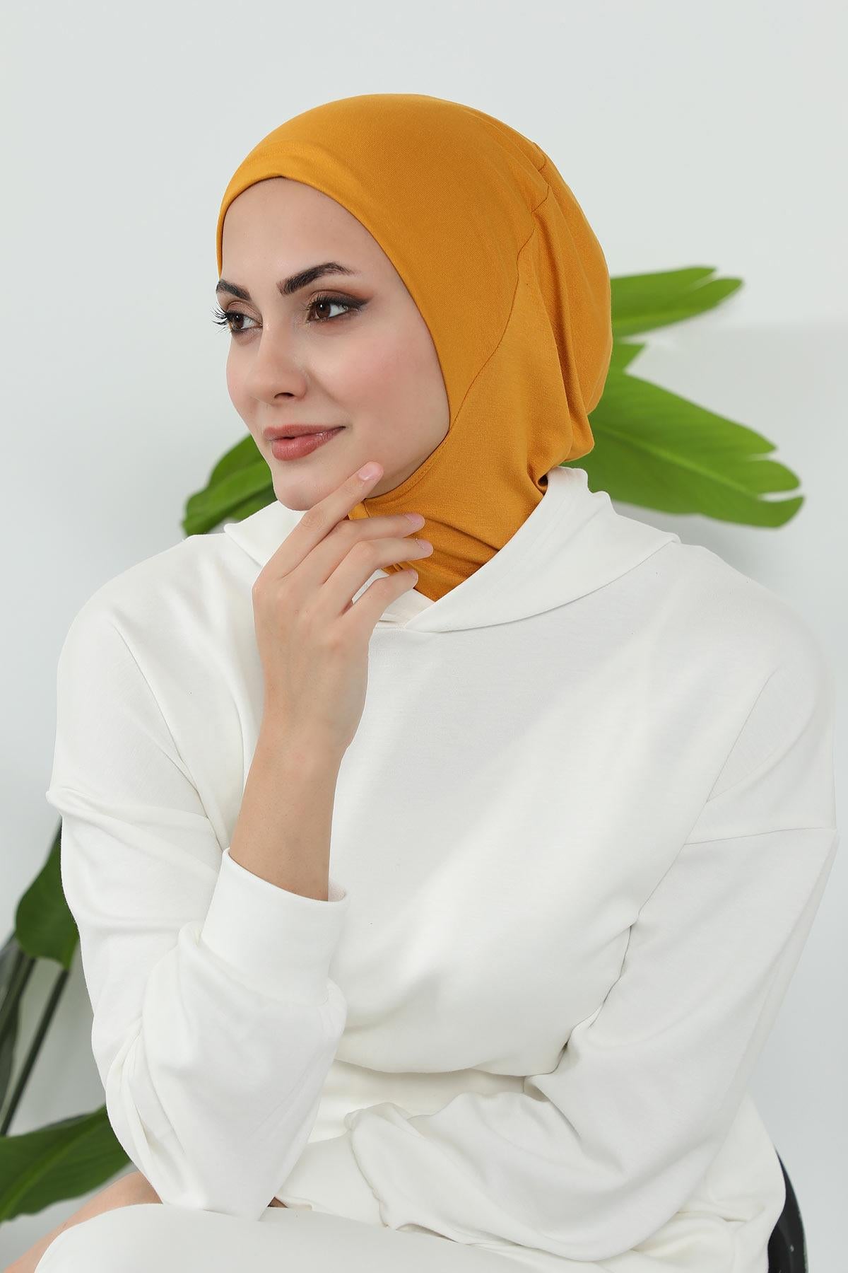 Çıkarılabilir Siperlikli Tesettür Bone,B-82