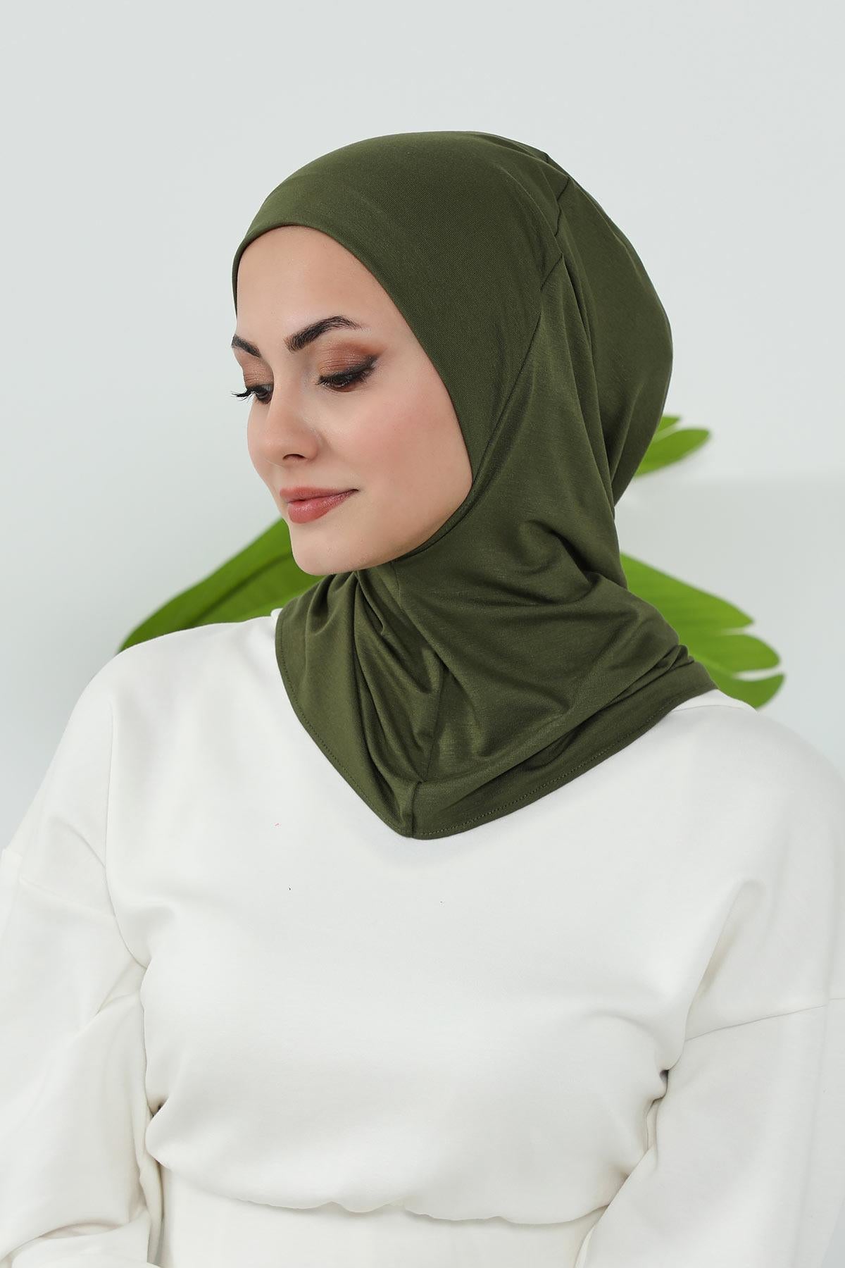 Çıkarılabilir Siperlikli Tesettür Bone,B-82
