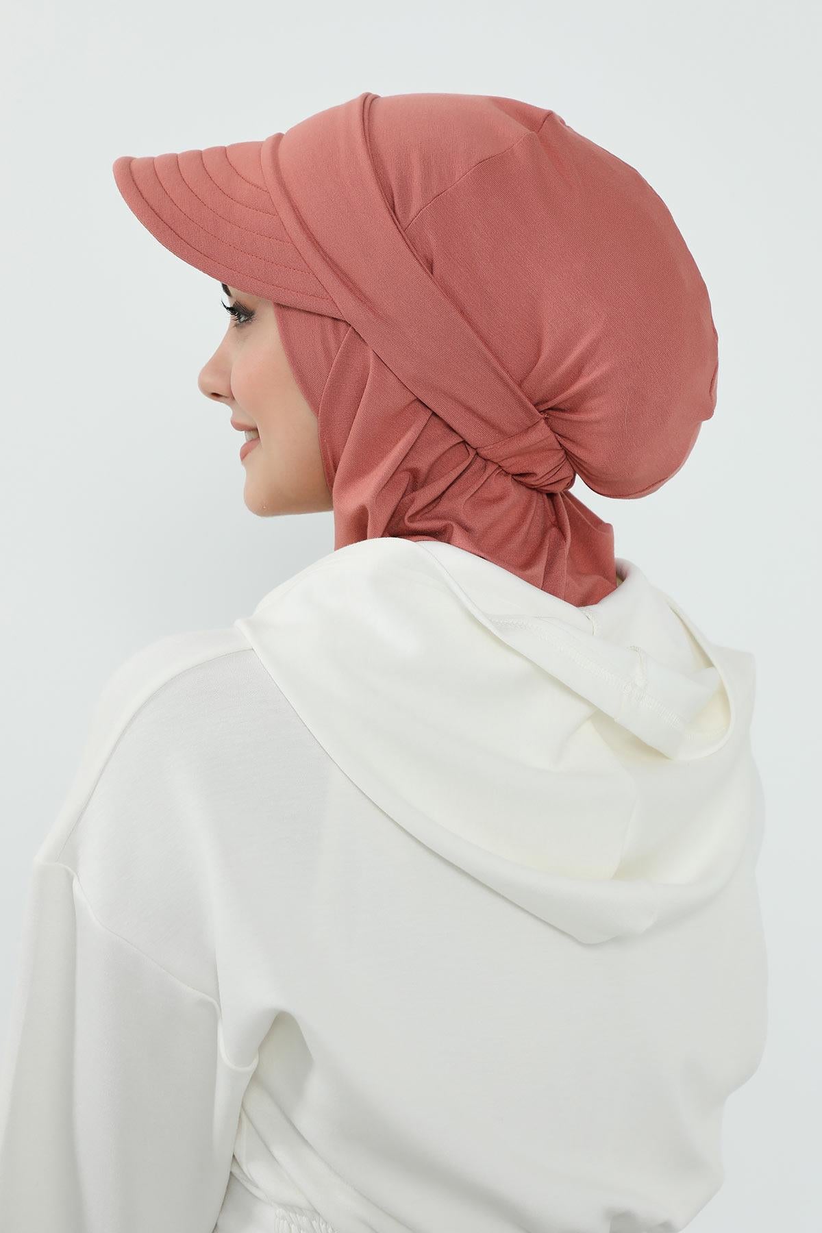 Çıkarılabilir Siperlikli Tesettür Bone,B-82