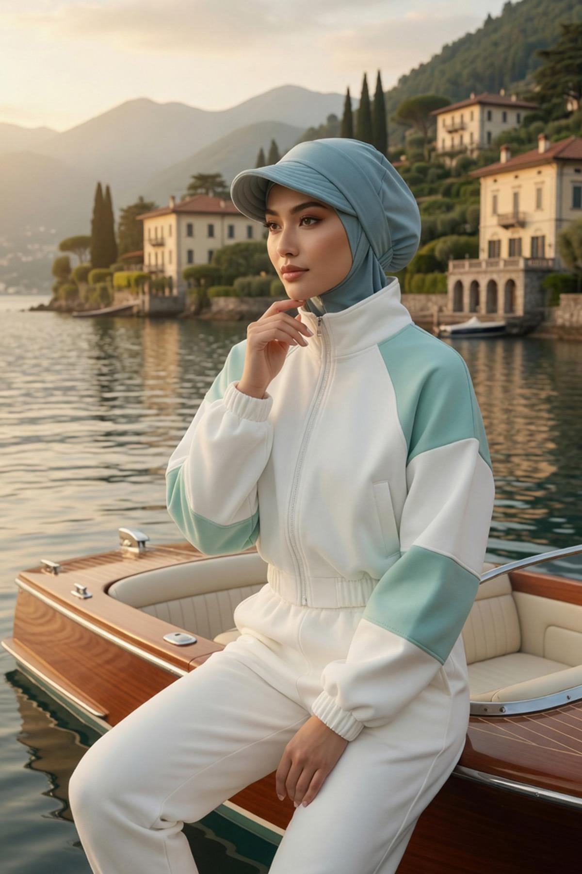 Çıkarılabilir Siperlikli Tesettür Bone,B-82