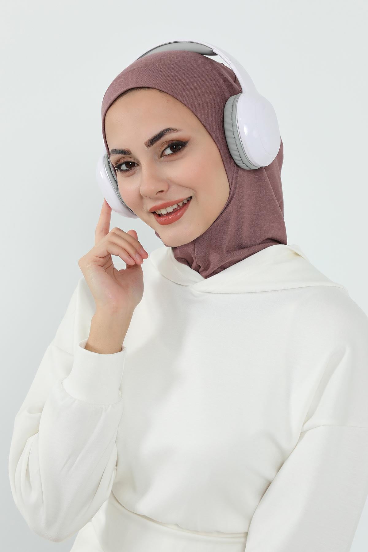 Çıkarılabilir Siperlikli Tesettür Bone,B-82