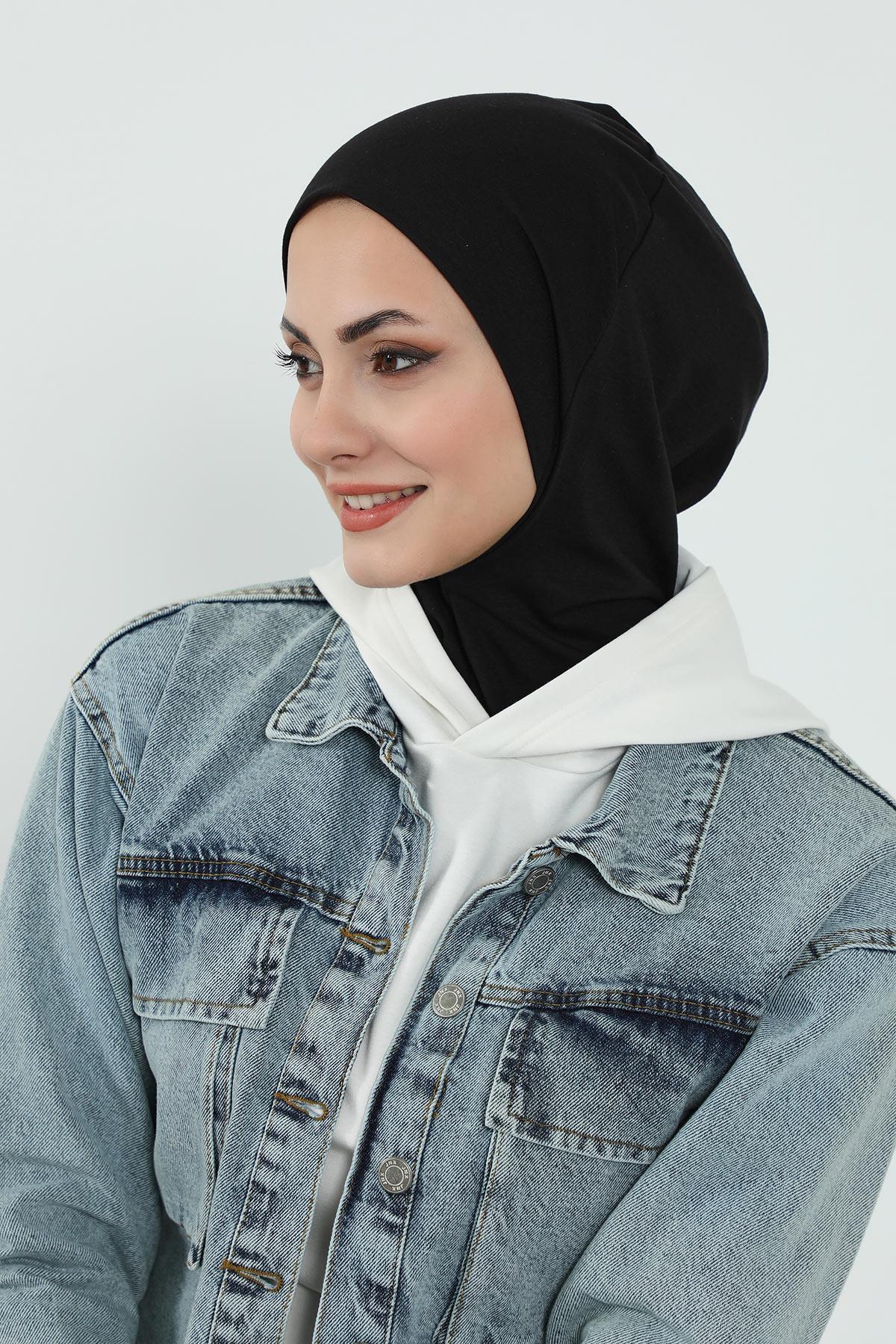 Çıkarılabilir Siperlikli Tesettür Bone,B-82