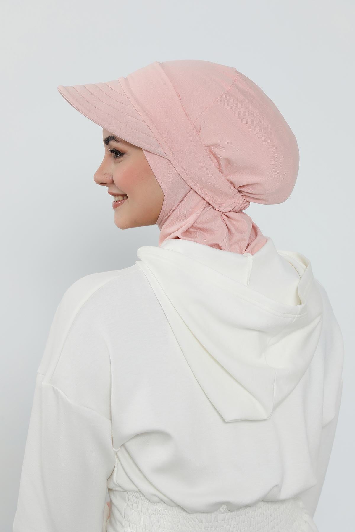 Çıkarılabilir Siperlikli Tesettür Bone,B-82