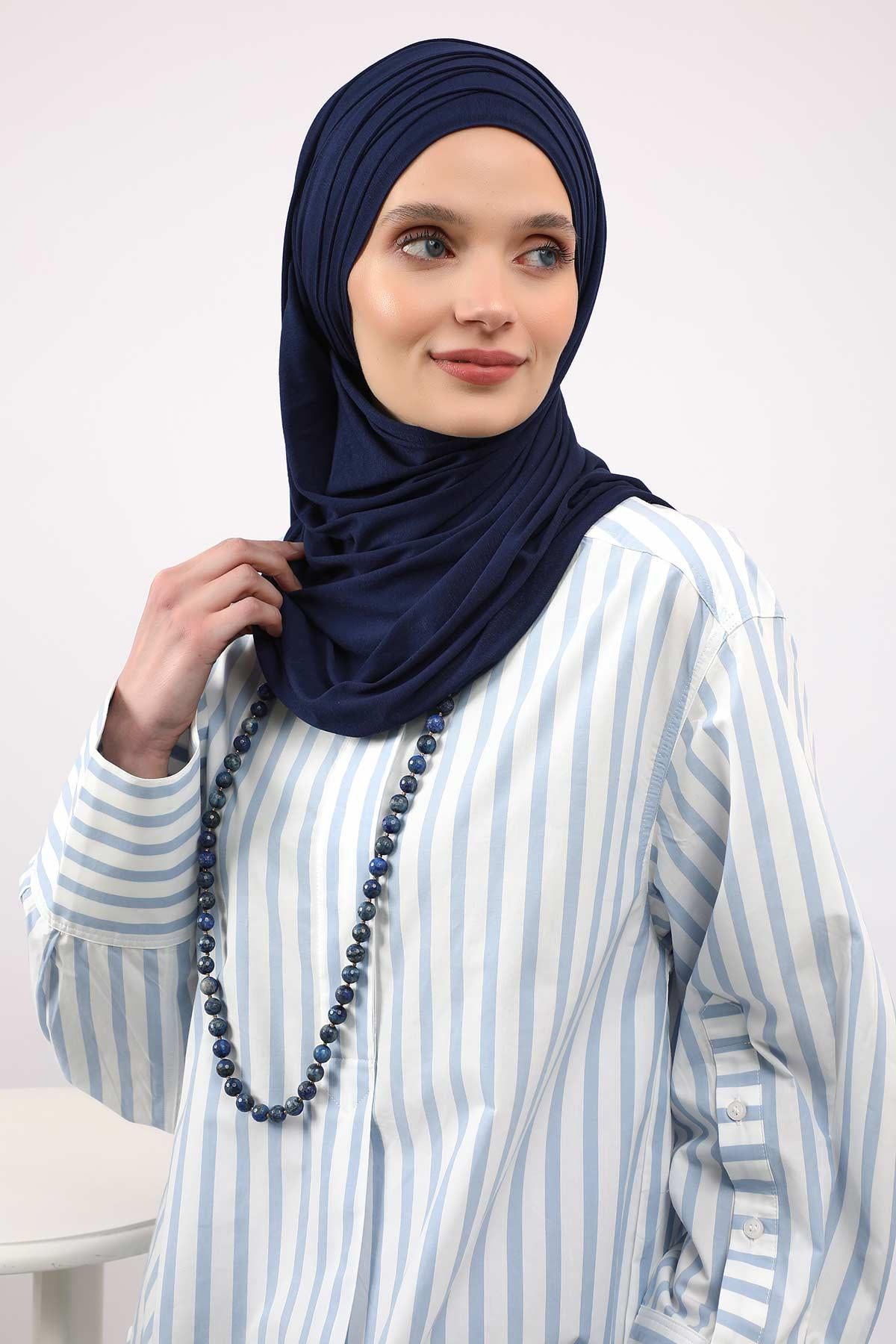 Çoklu Çapraz Dikim Pratik Penye Şal,CPS-43