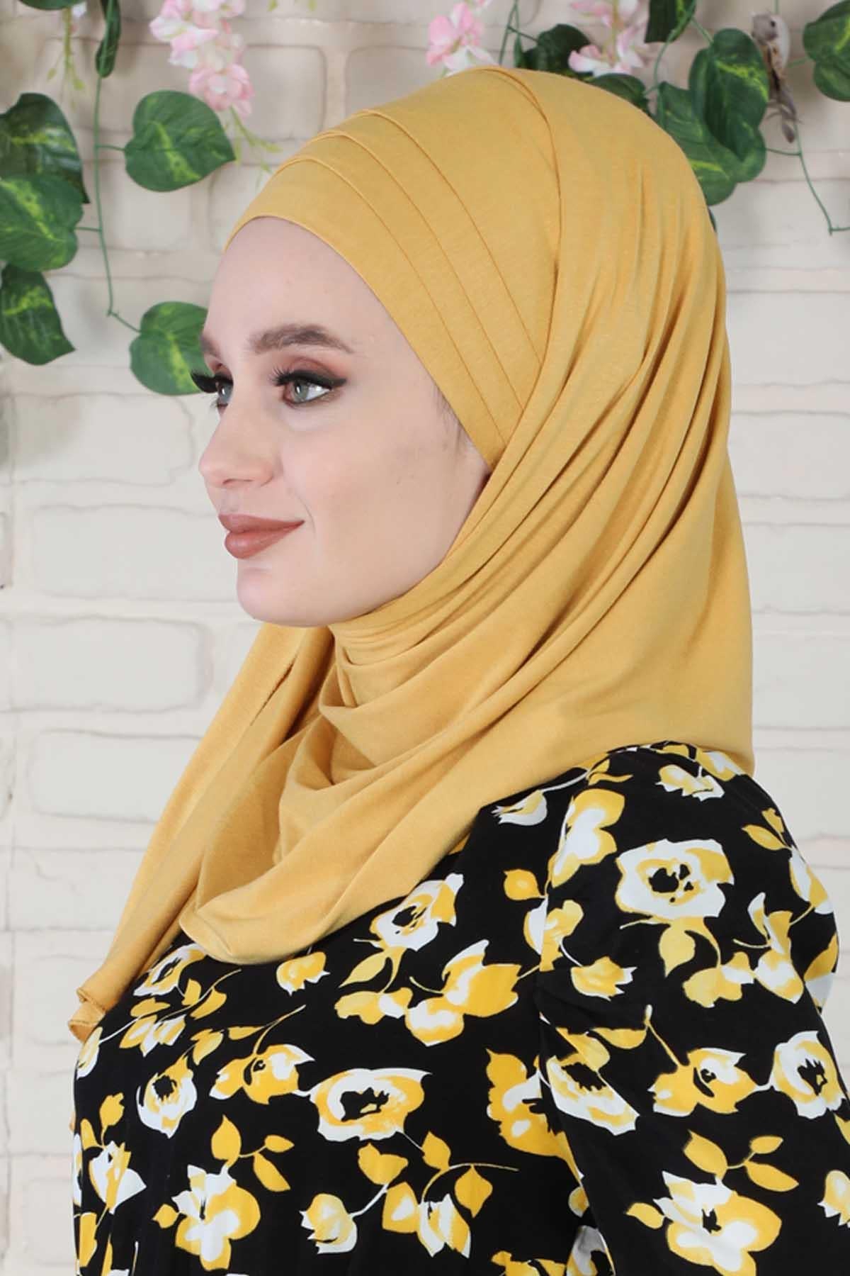 Çoklu Çapraz Dikim Pratik Penye Şal,CPS-43