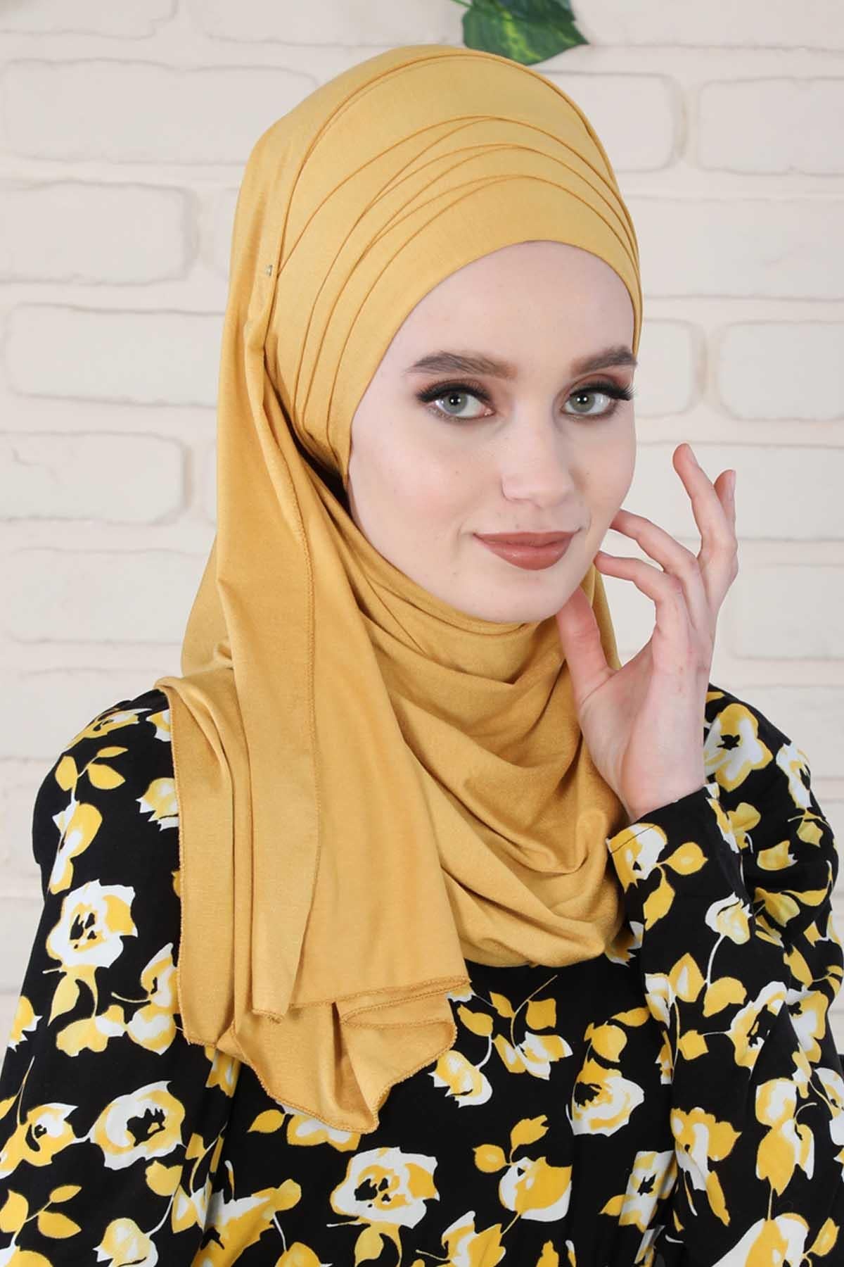 Çoklu Çapraz Dikim Pratik Penye Şal,CPS-43