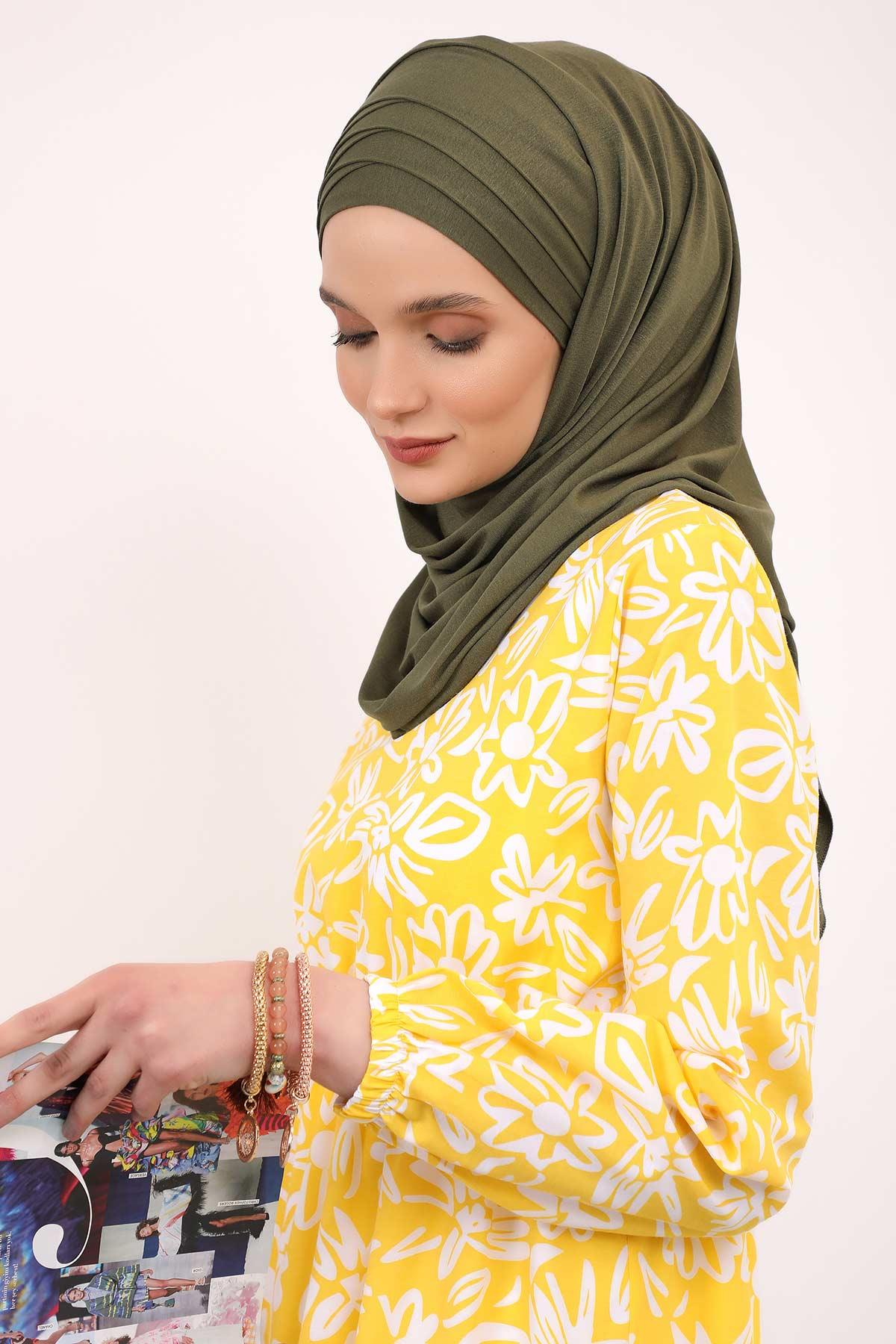 Çoklu Çapraz Dikim Pratik Penye Şal,CPS-43