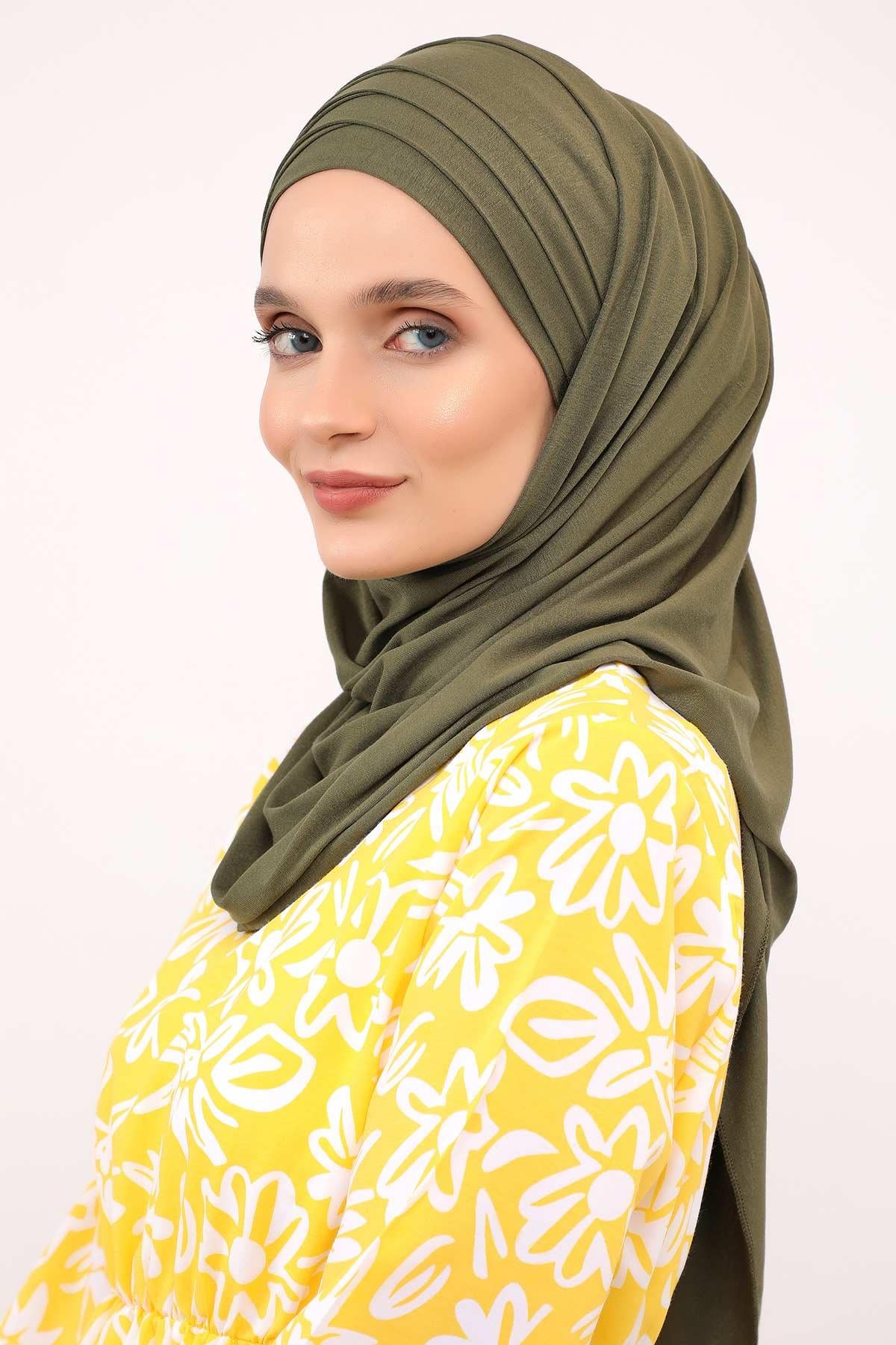 Çoklu Çapraz Dikim Pratik Penye Şal,CPS-43