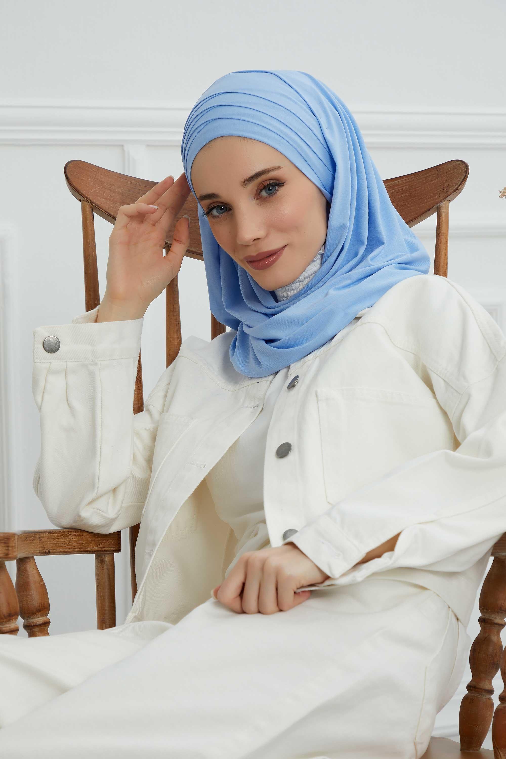 Çoklu Çapraz Dikim Pratik Penye Şal,CPS-43