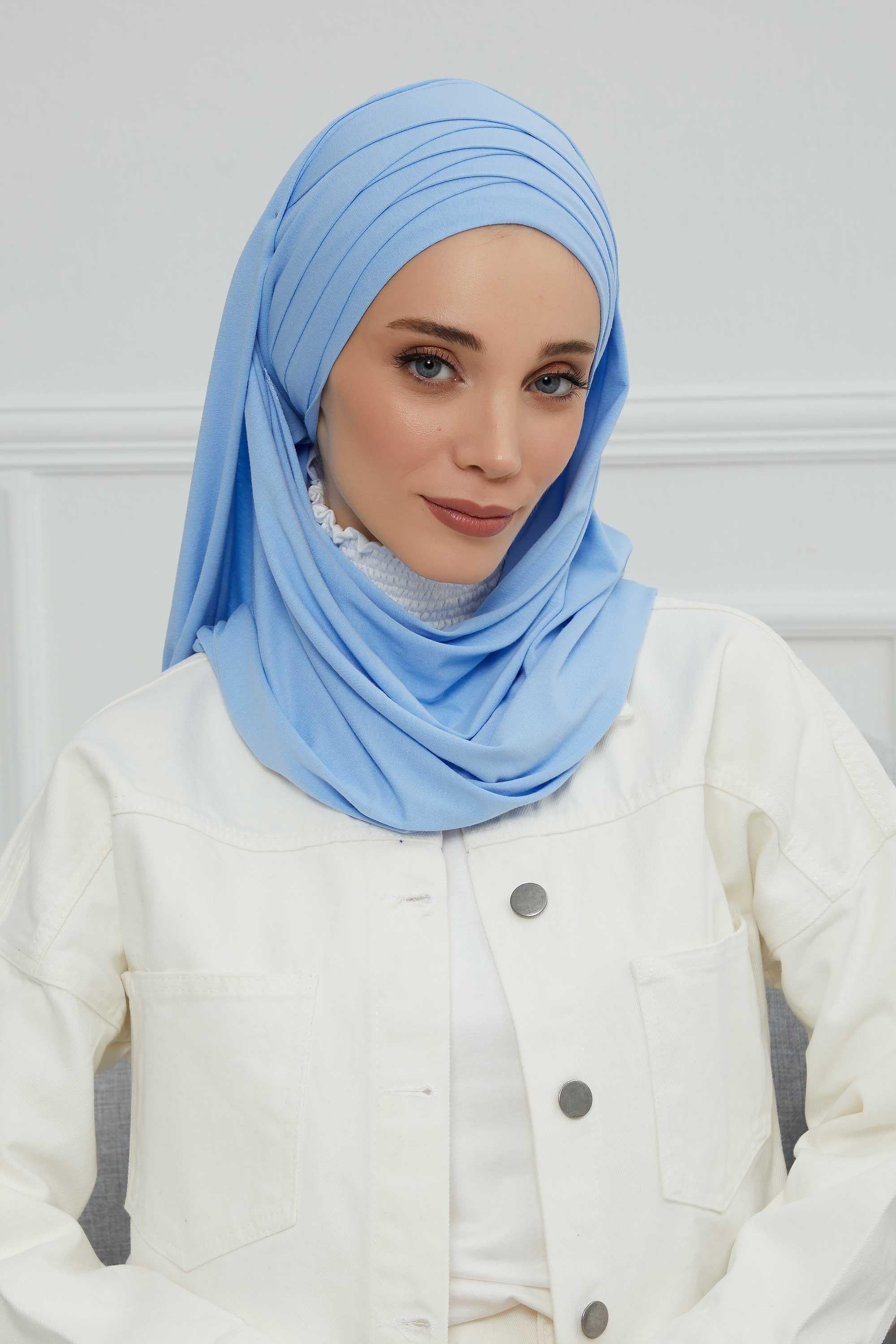 Çoklu Çapraz Dikim Pratik Penye Şal,CPS-43