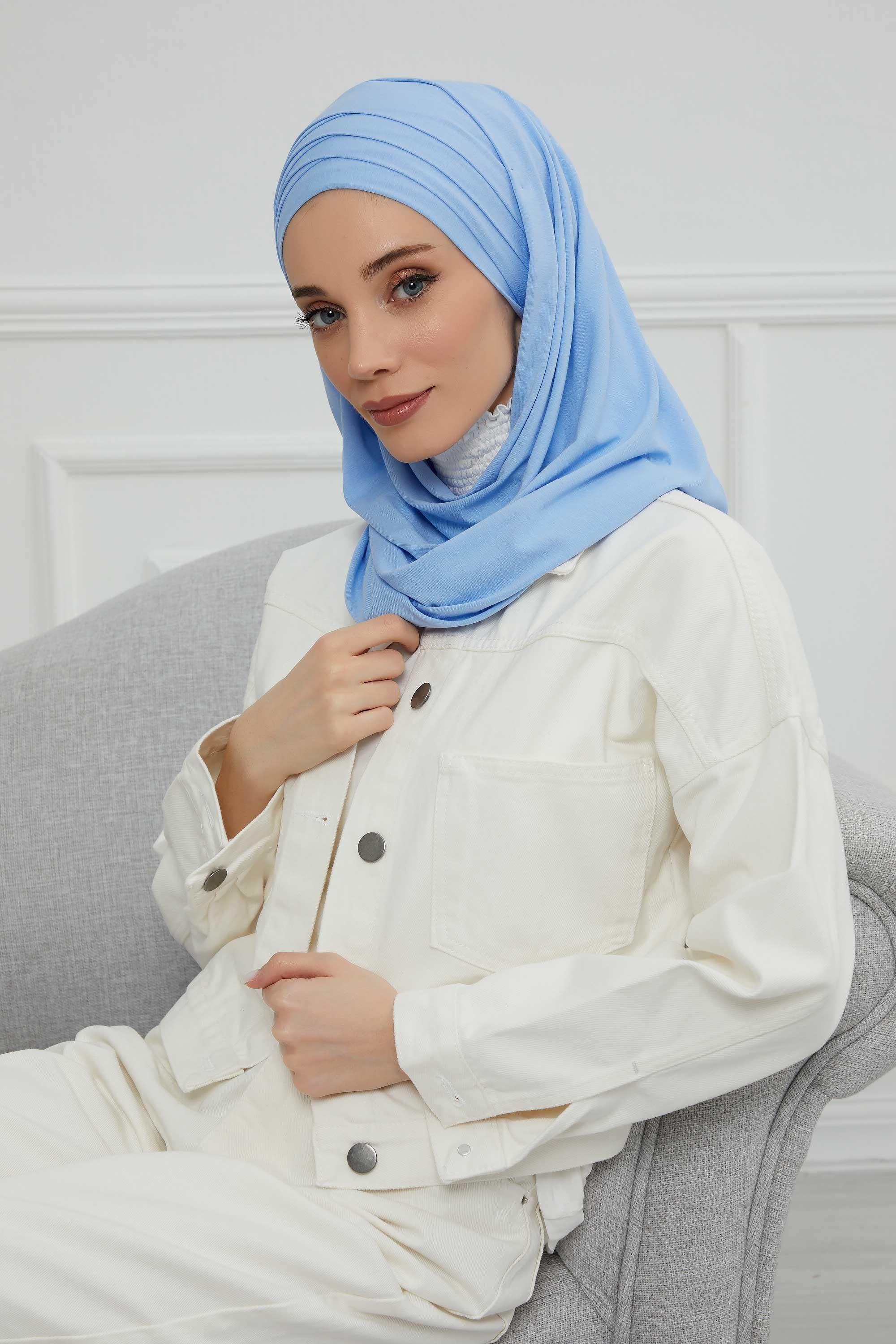 Çoklu Çapraz Dikim Pratik Penye Şal,CPS-43