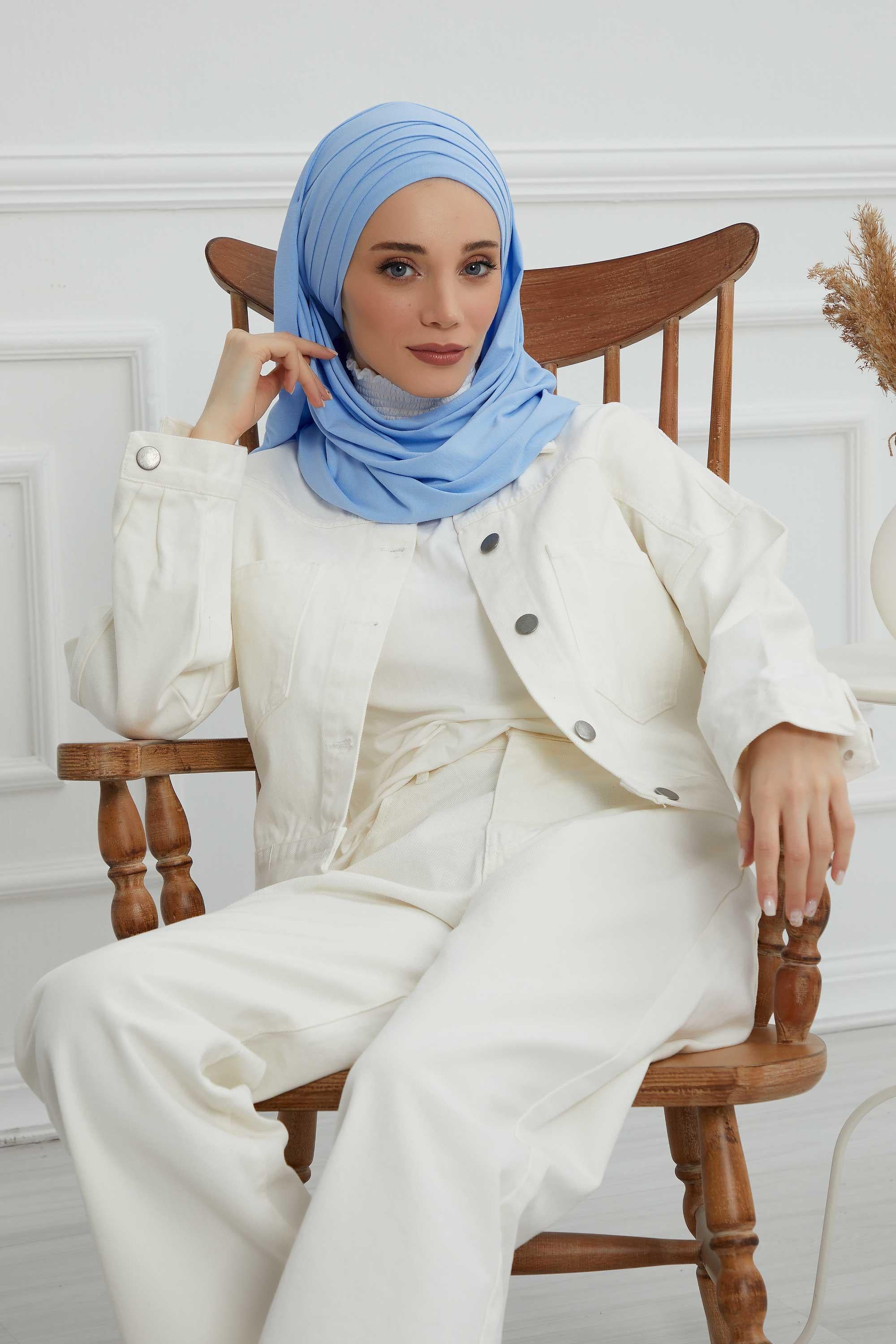 Çoklu Çapraz Dikim Pratik Penye Şal,CPS-43