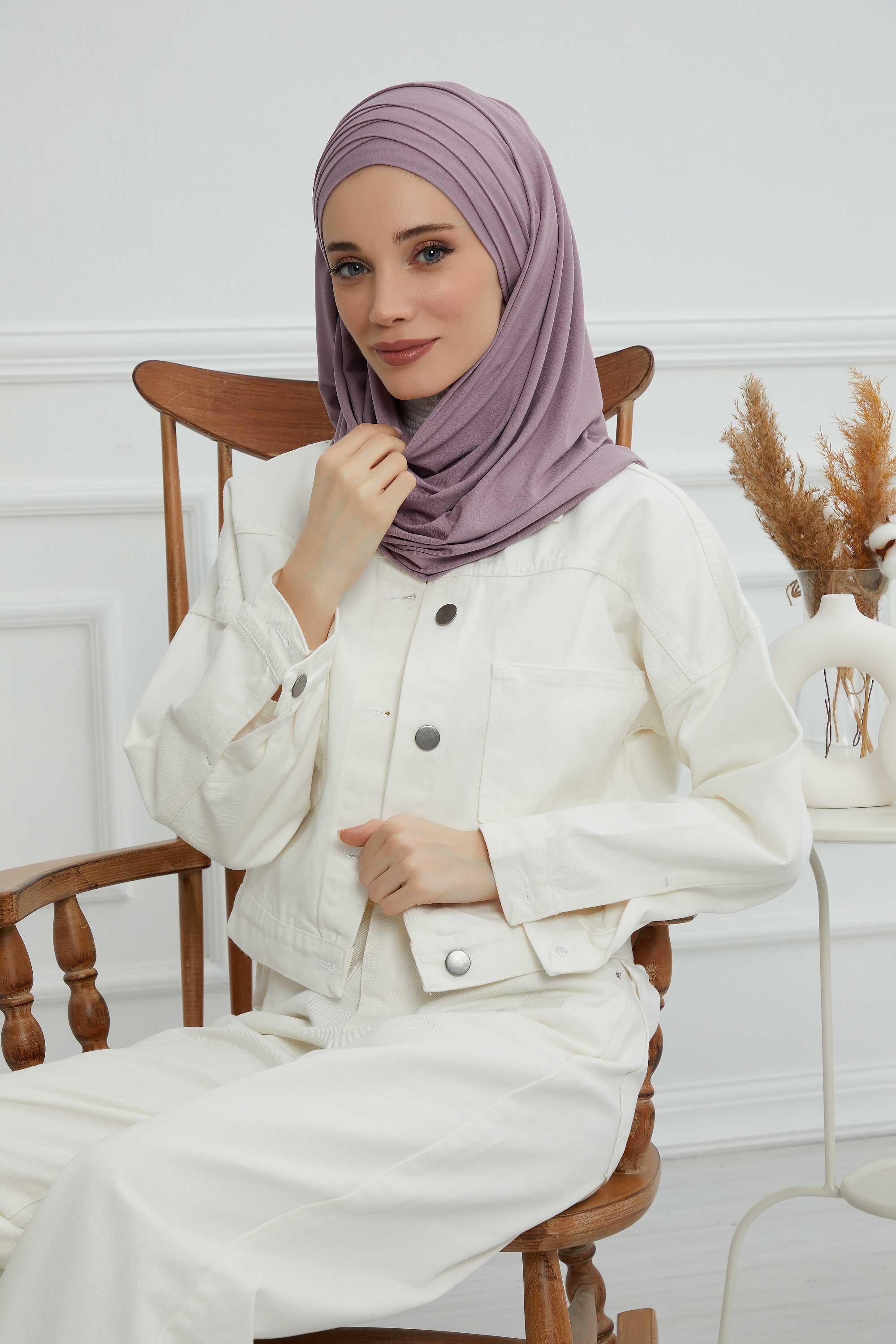 Çoklu Çapraz Dikim Pratik Penye Şal,CPS-43