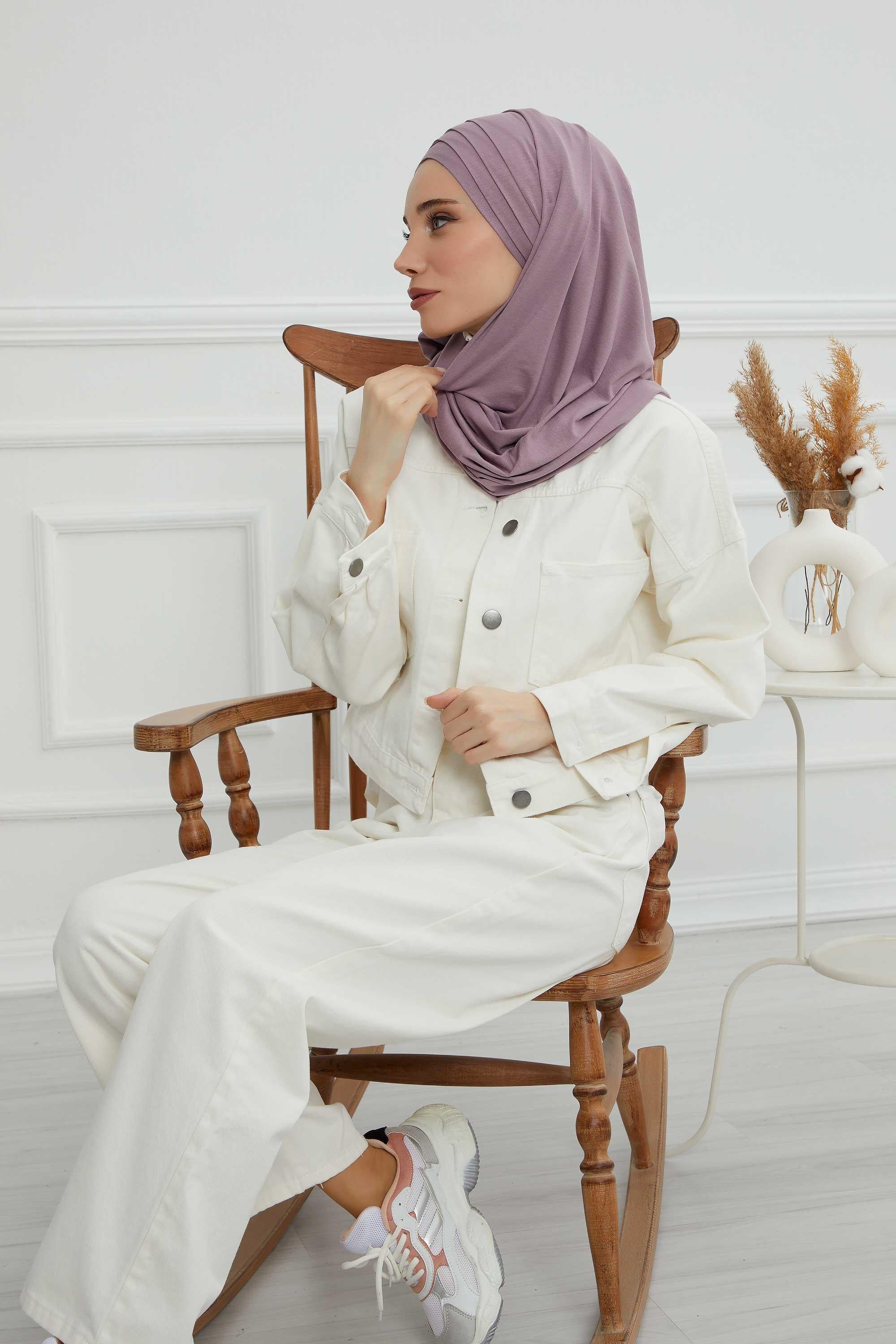 Çoklu Çapraz Dikim Pratik Penye Şal,CPS-43